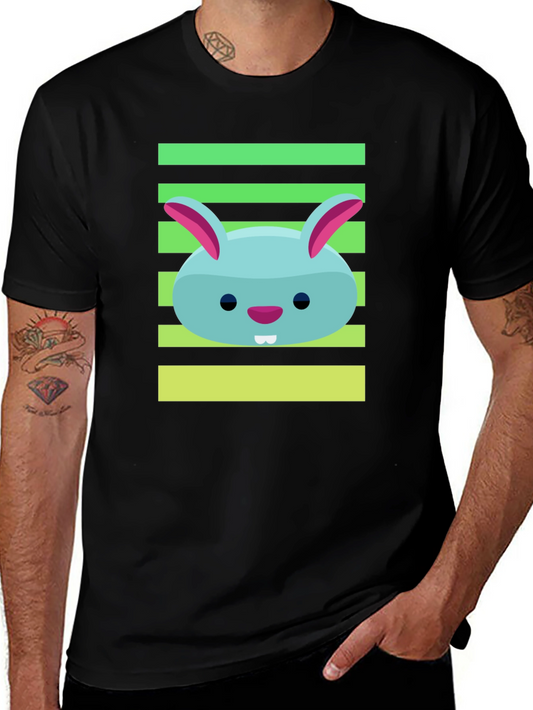 Cute Bunny Graphic Tee - Fun & Stylish T-Shirt