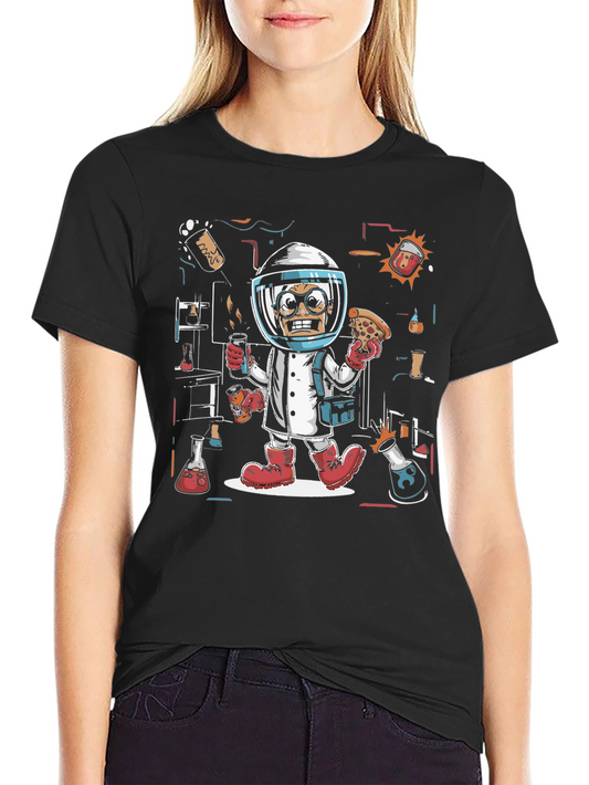 Mad Scientist Pizza T-Shirt