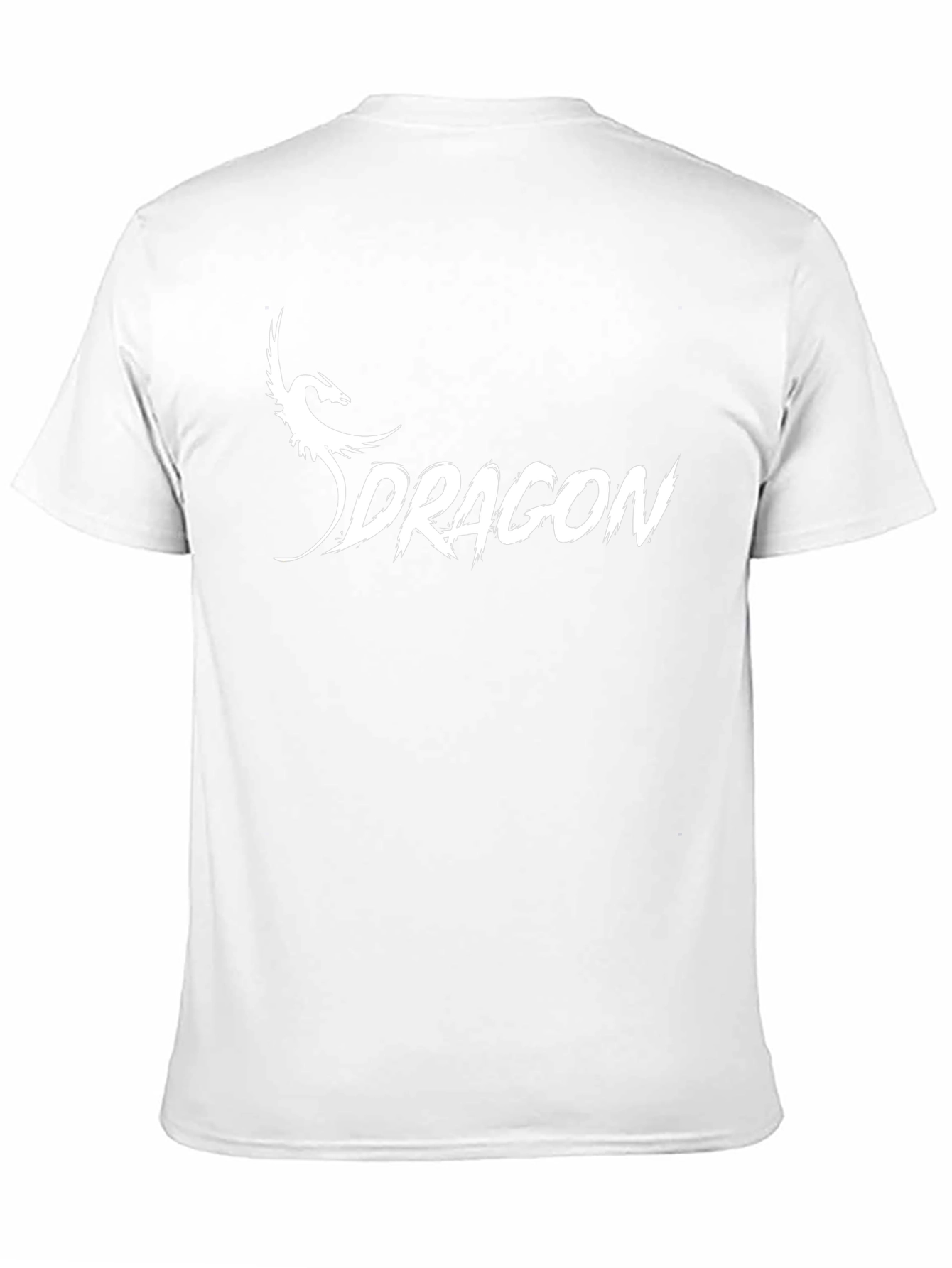 Dragon Graphic T-Shirt - Short Sleeve Black Tee