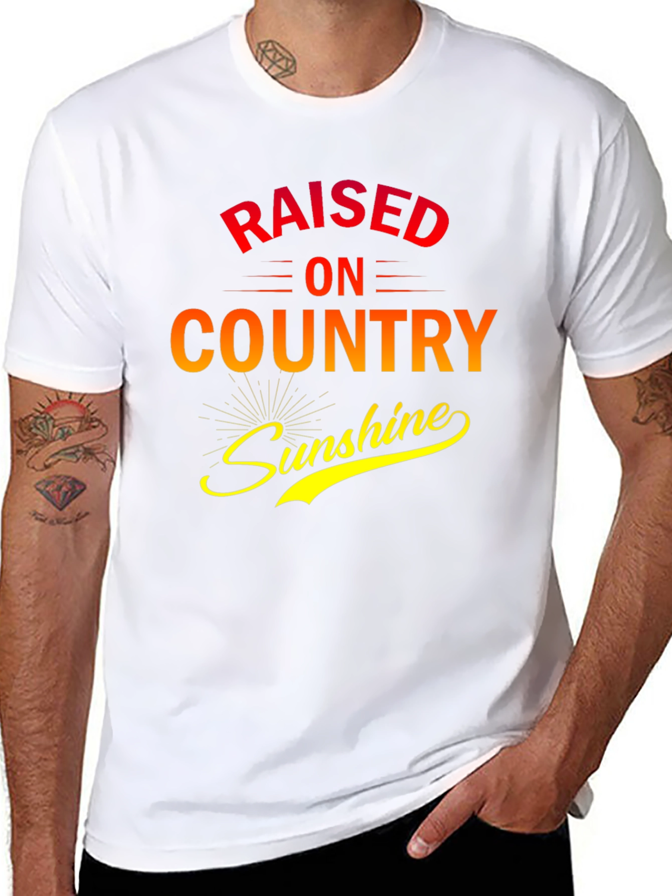 Raised on Country Sunshine Graphic Tee