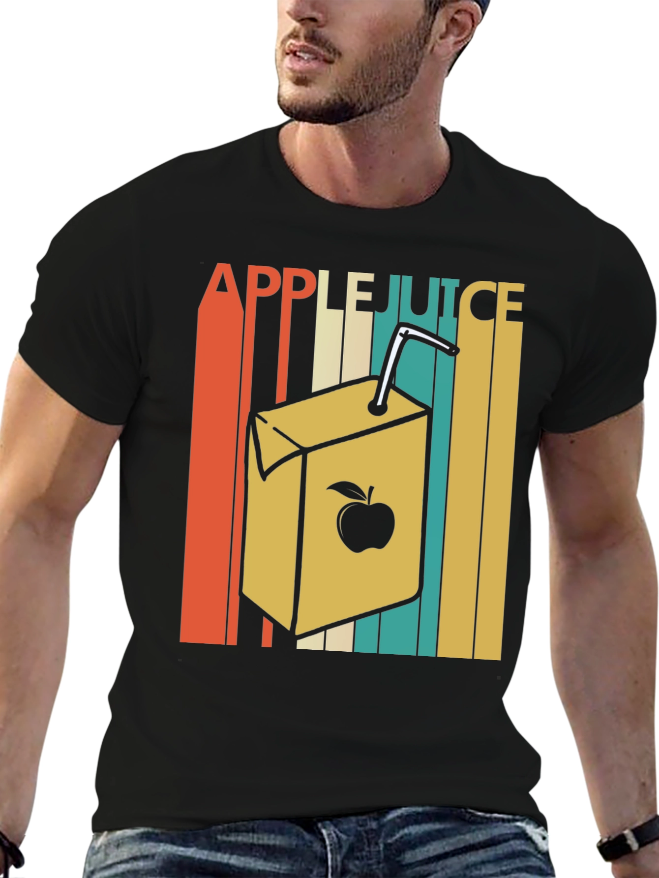 Retro Apple Juice T-Shirt