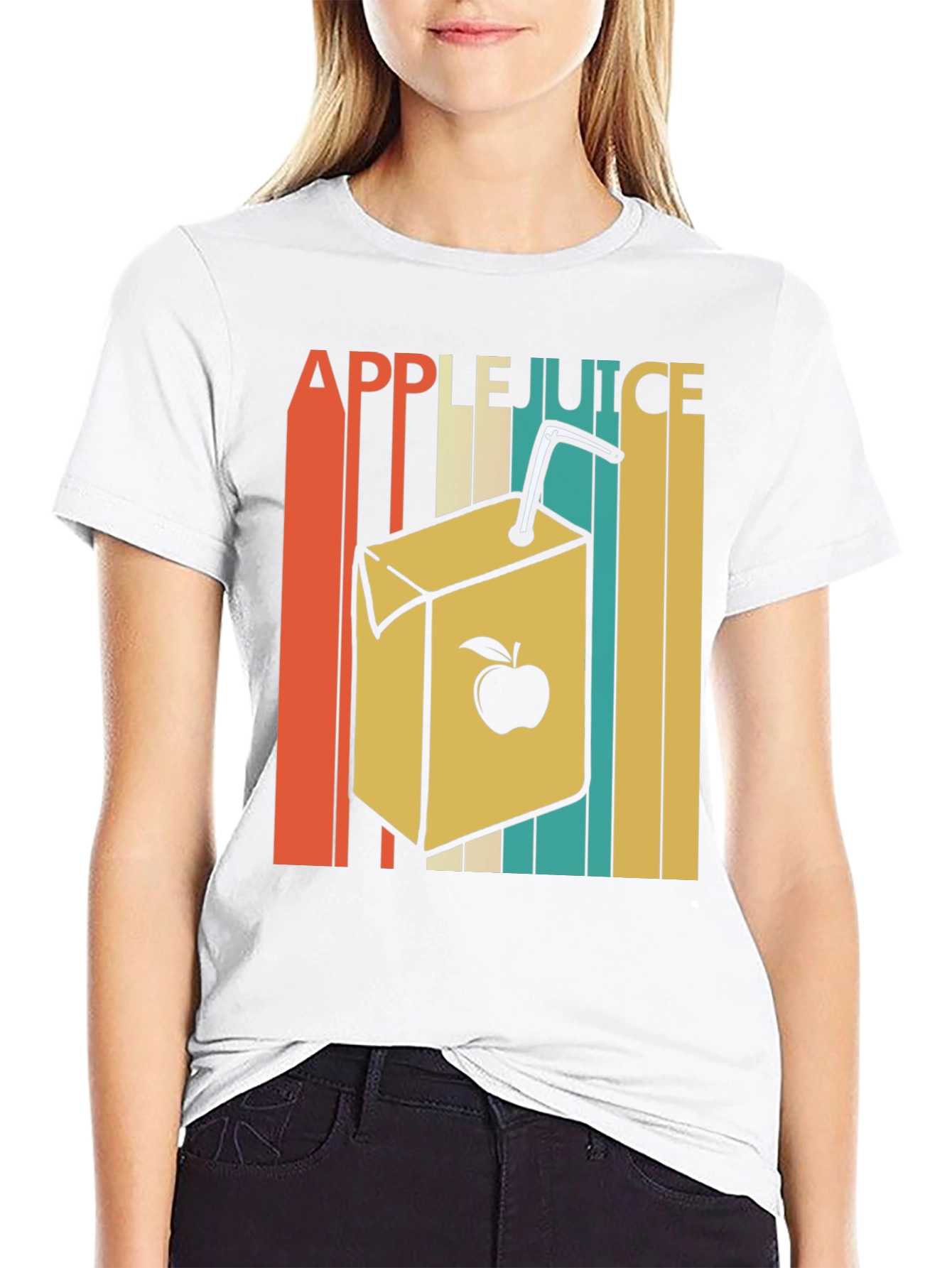 Retro Apple Juice T-Shirt