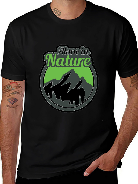 Alone in Nature Graphic T-Shirt