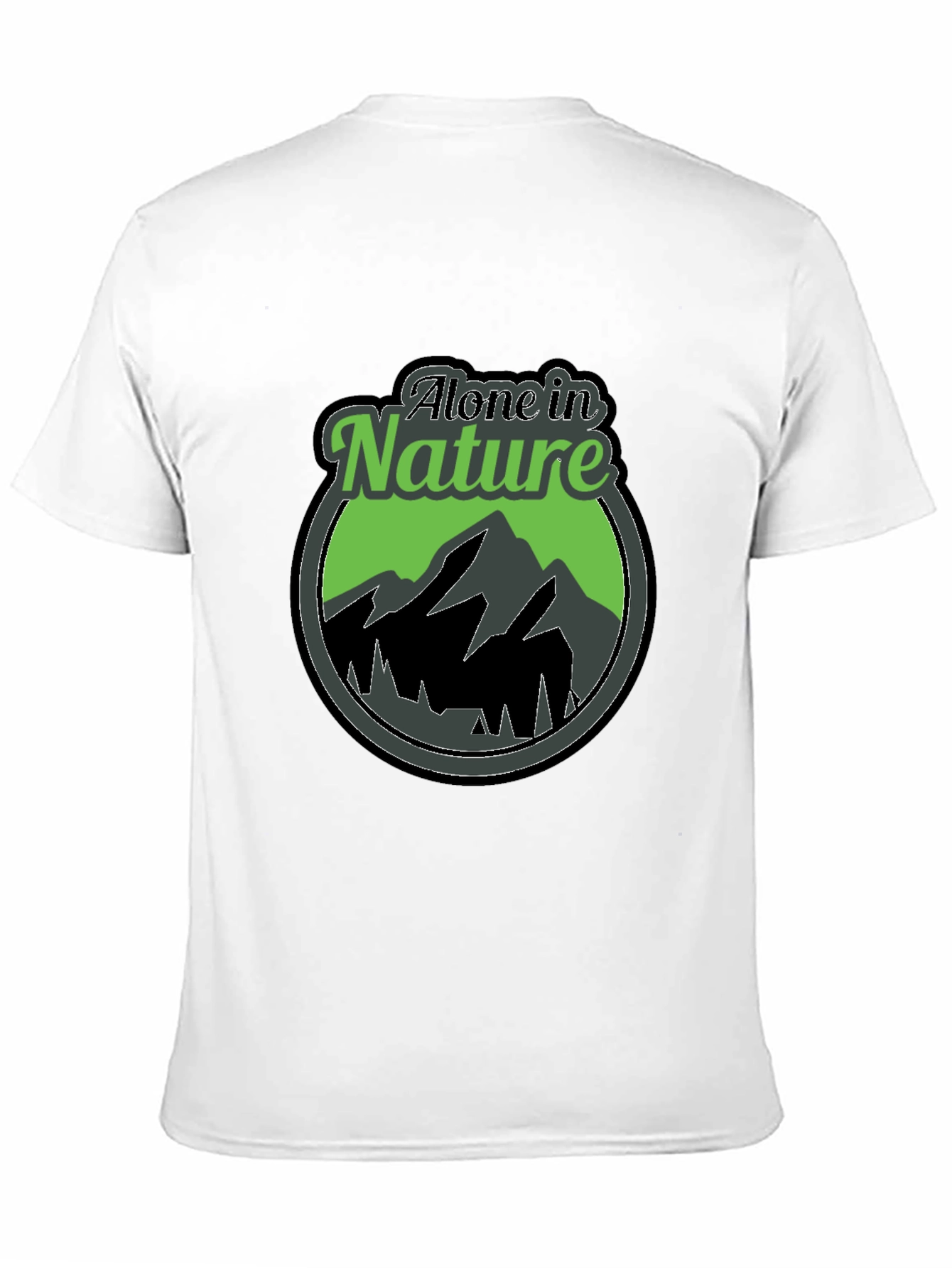 Alone in Nature Graphic T-Shirt