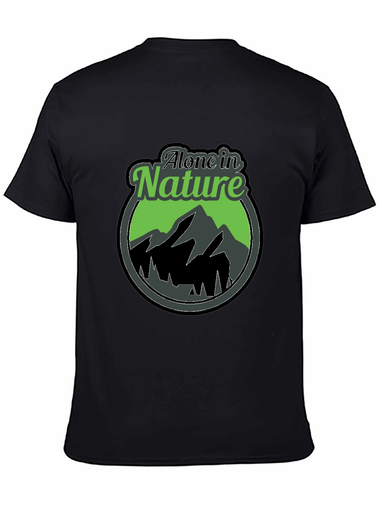 Alone in Nature Graphic T-Shirt