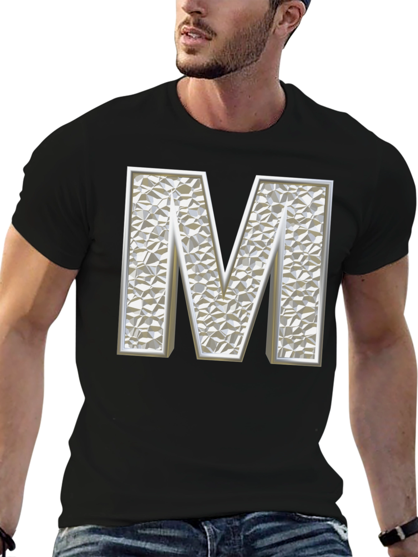 Geometric M Graphic T-Shirt