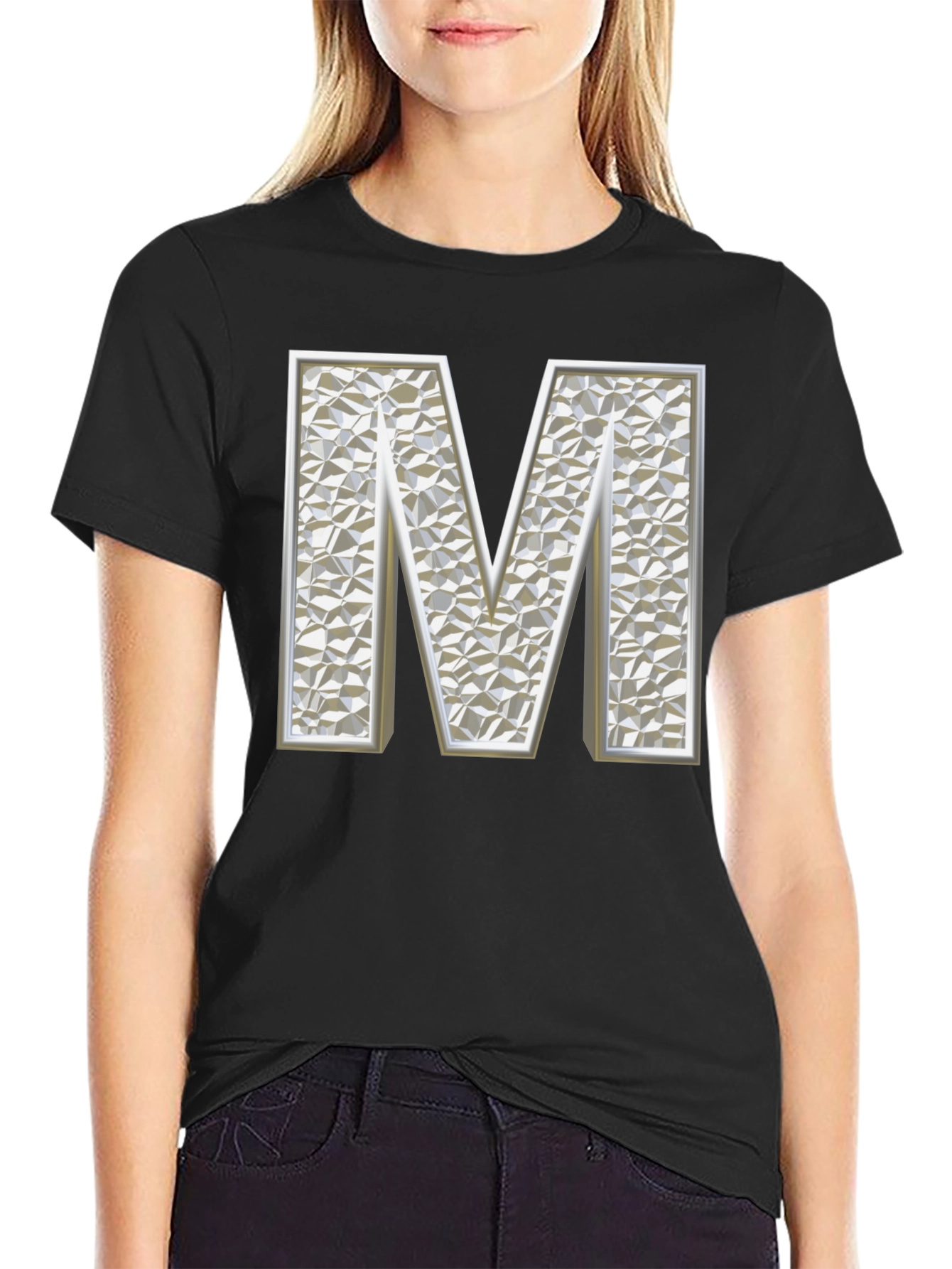 Geometric M Graphic T-Shirt