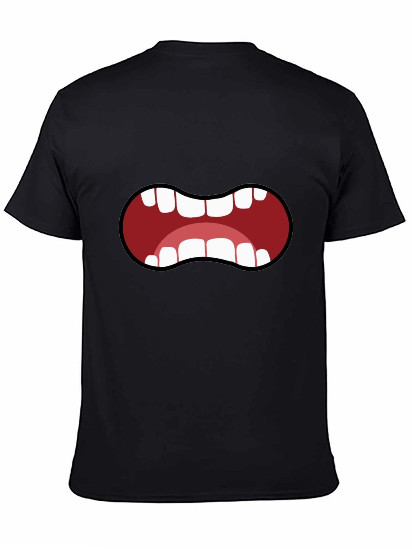 Cartoon Mouth T-Shirt - Funny Graphic Tee