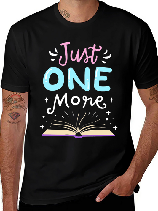 Just One More Book T-Shirt