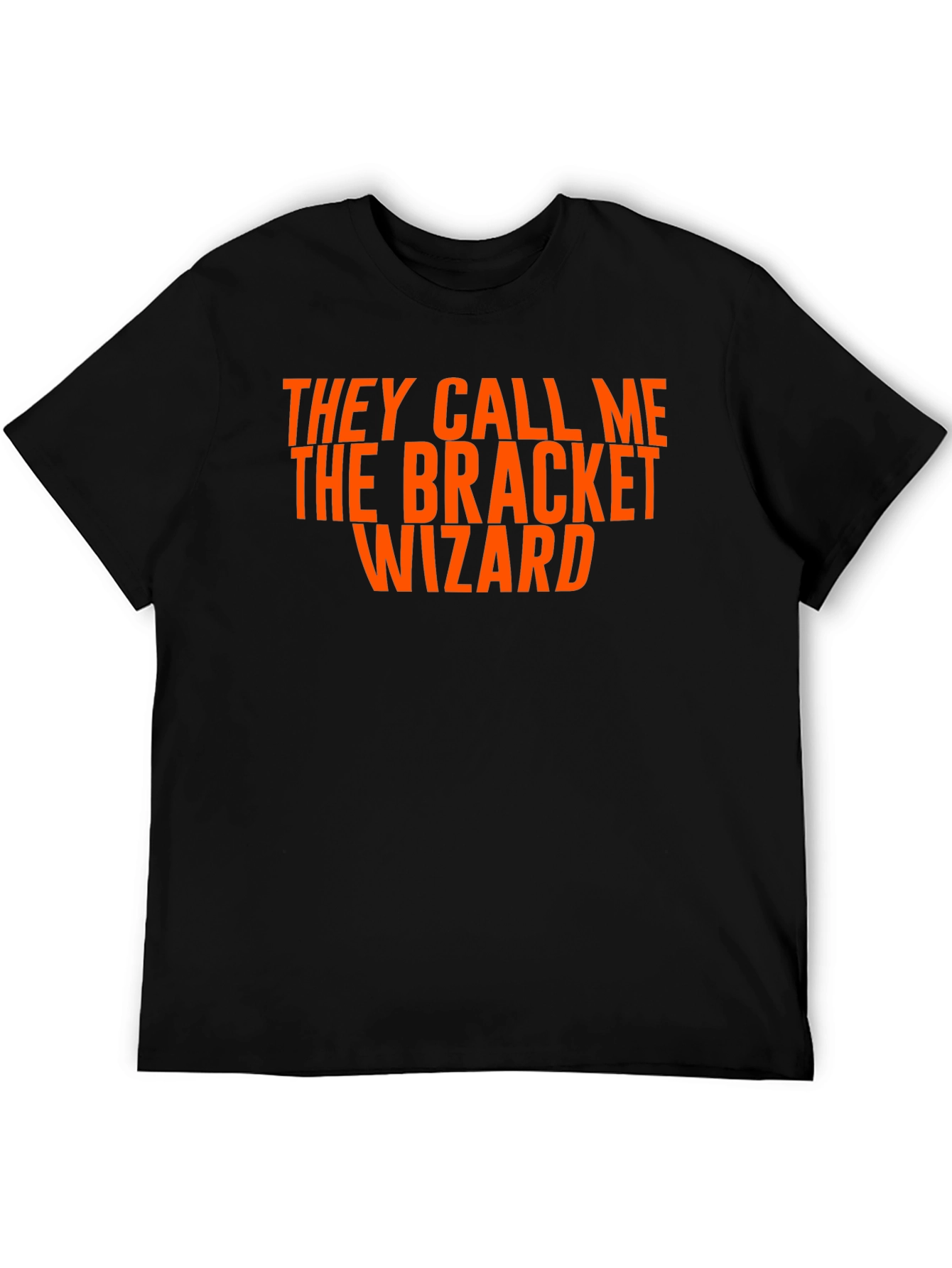 Bracket Wizard T-Shirt - Novelty Graphic Tee