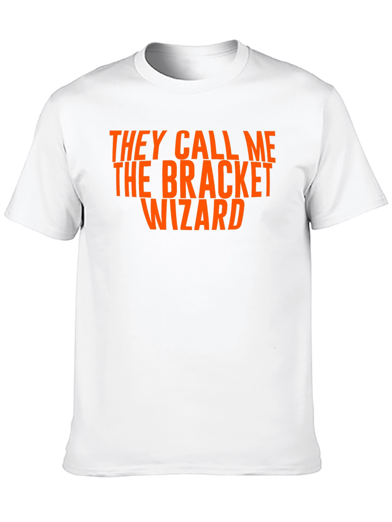 Bracket Wizard T-Shirt - Novelty Graphic Tee