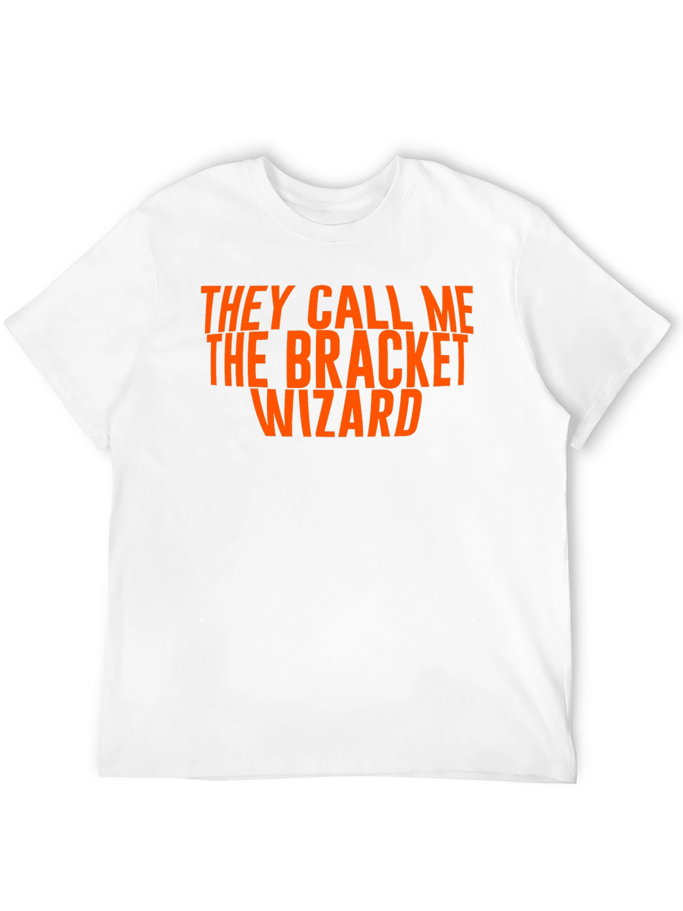 Bracket Wizard T-Shirt - Novelty Graphic Tee
