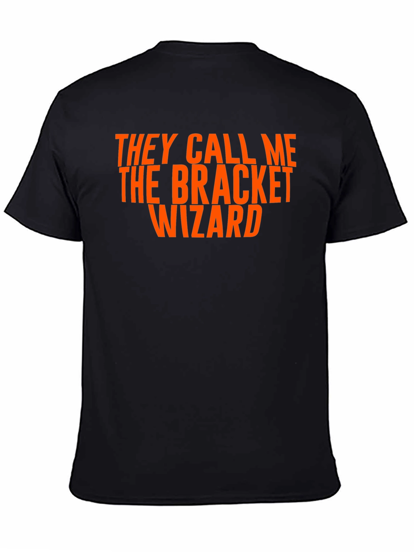 Bracket Wizard T-Shirt - Novelty Graphic Tee