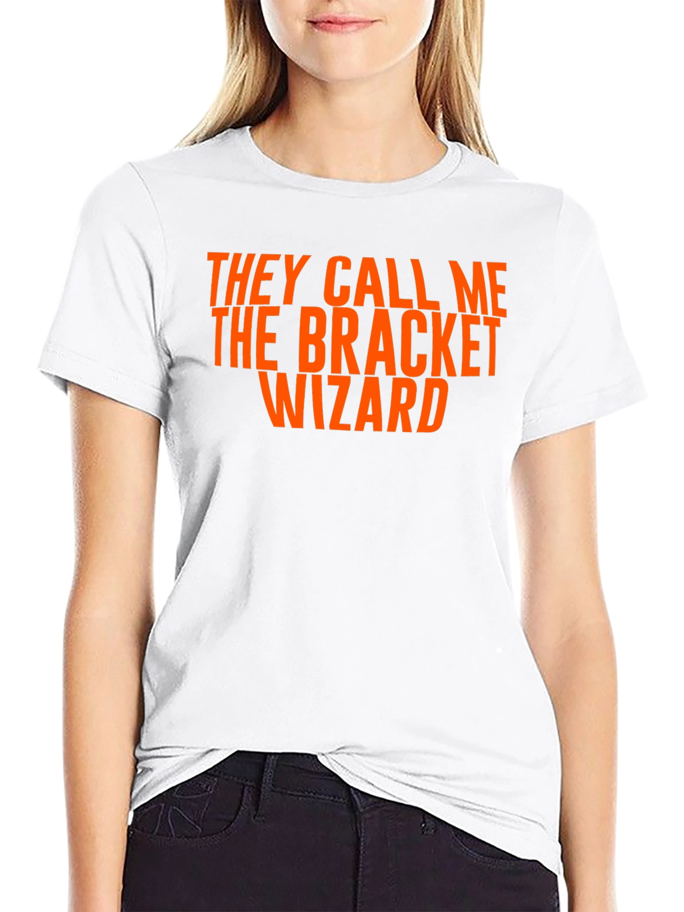 Bracket Wizard T-Shirt - Novelty Graphic Tee