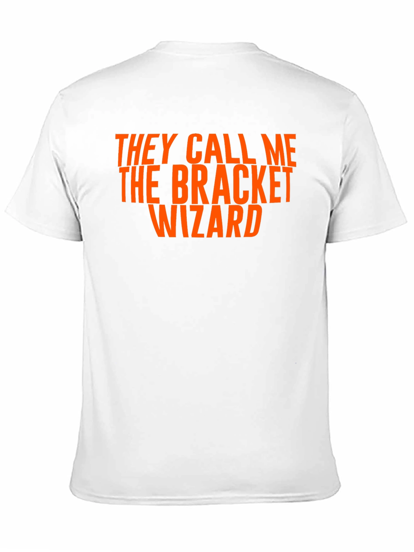 Bracket Wizard T-Shirt - Novelty Graphic Tee