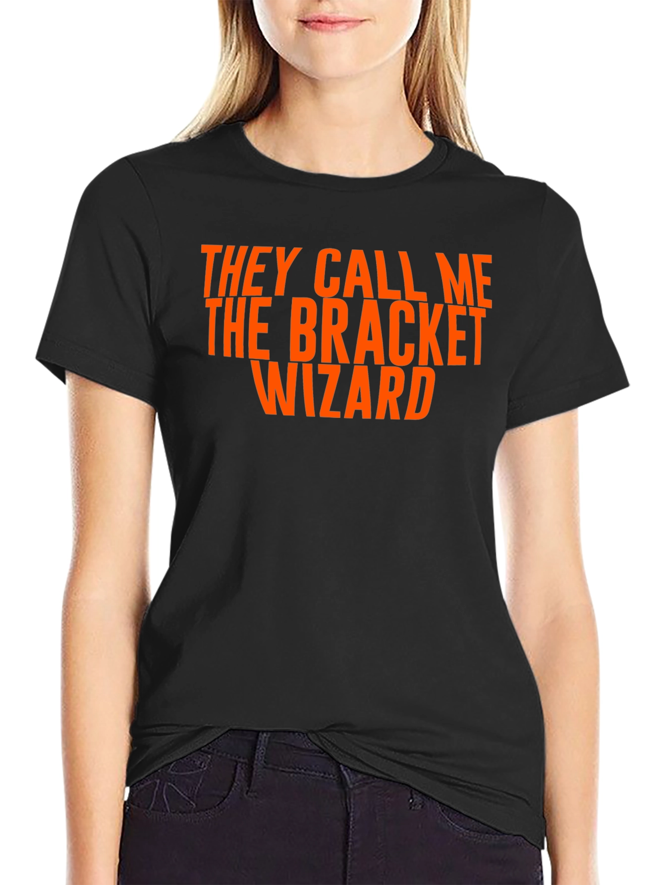 Bracket Wizard T-Shirt - Novelty Graphic Tee