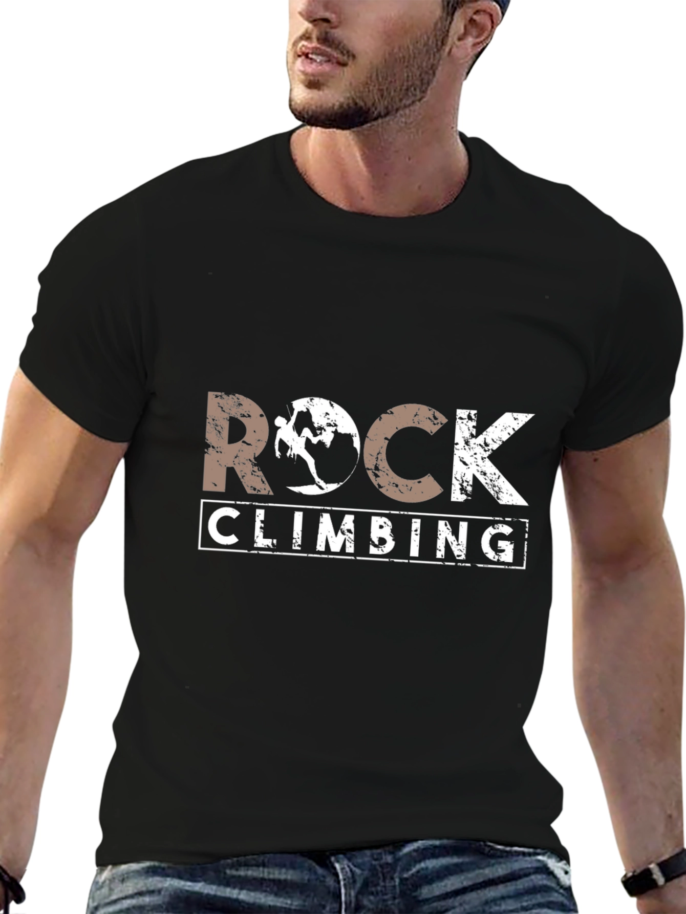 Rock Climbing Graphic Tee - Adventure Ready!