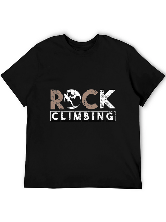 Rock Climbing Graphic Tee - Adventure Ready!
