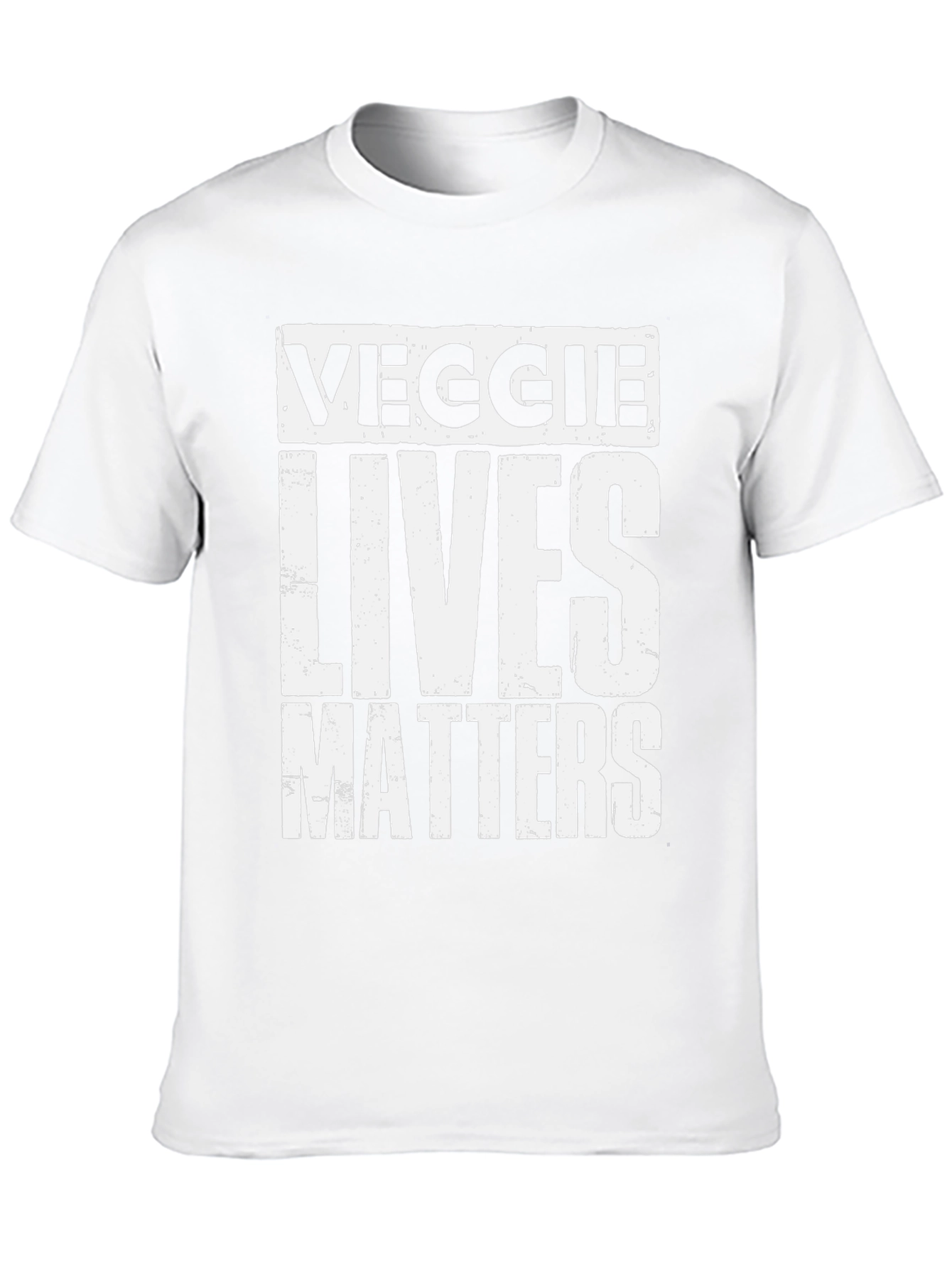 Veggie Lives Matters T-Shirt - Vegan Awareness