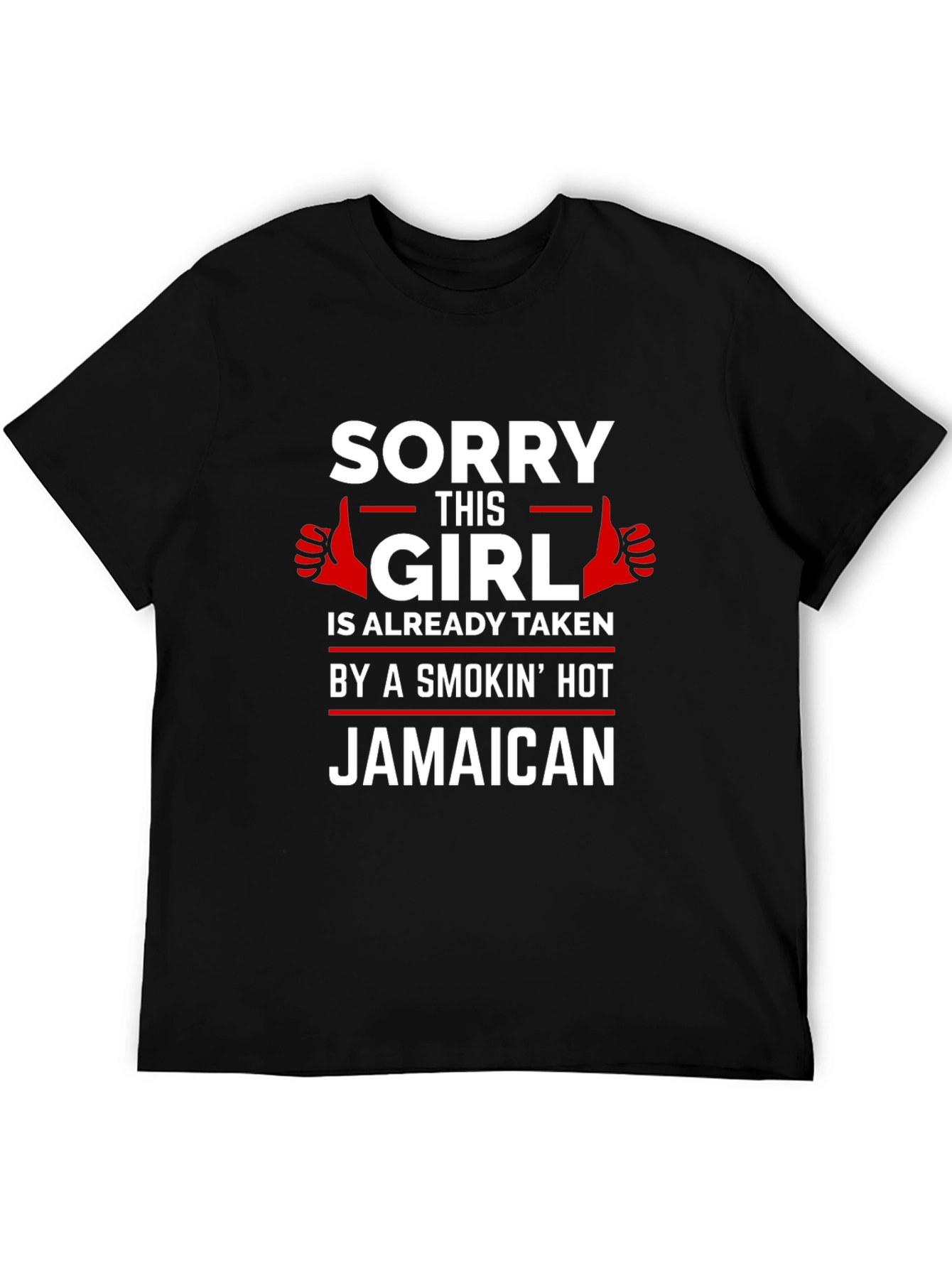 Girl Taken Jamaican Graphic T-Shirt