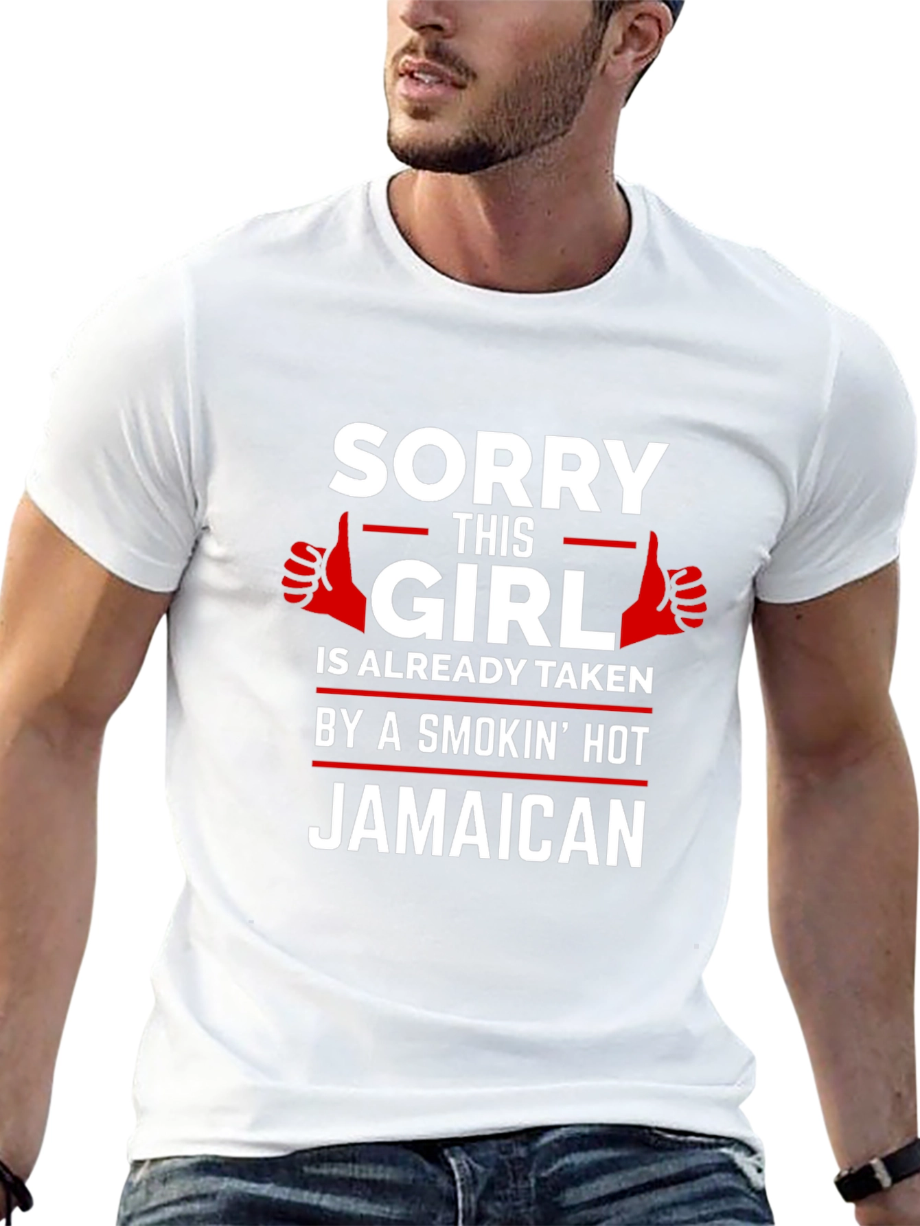 Girl Taken Jamaican Graphic T-Shirt