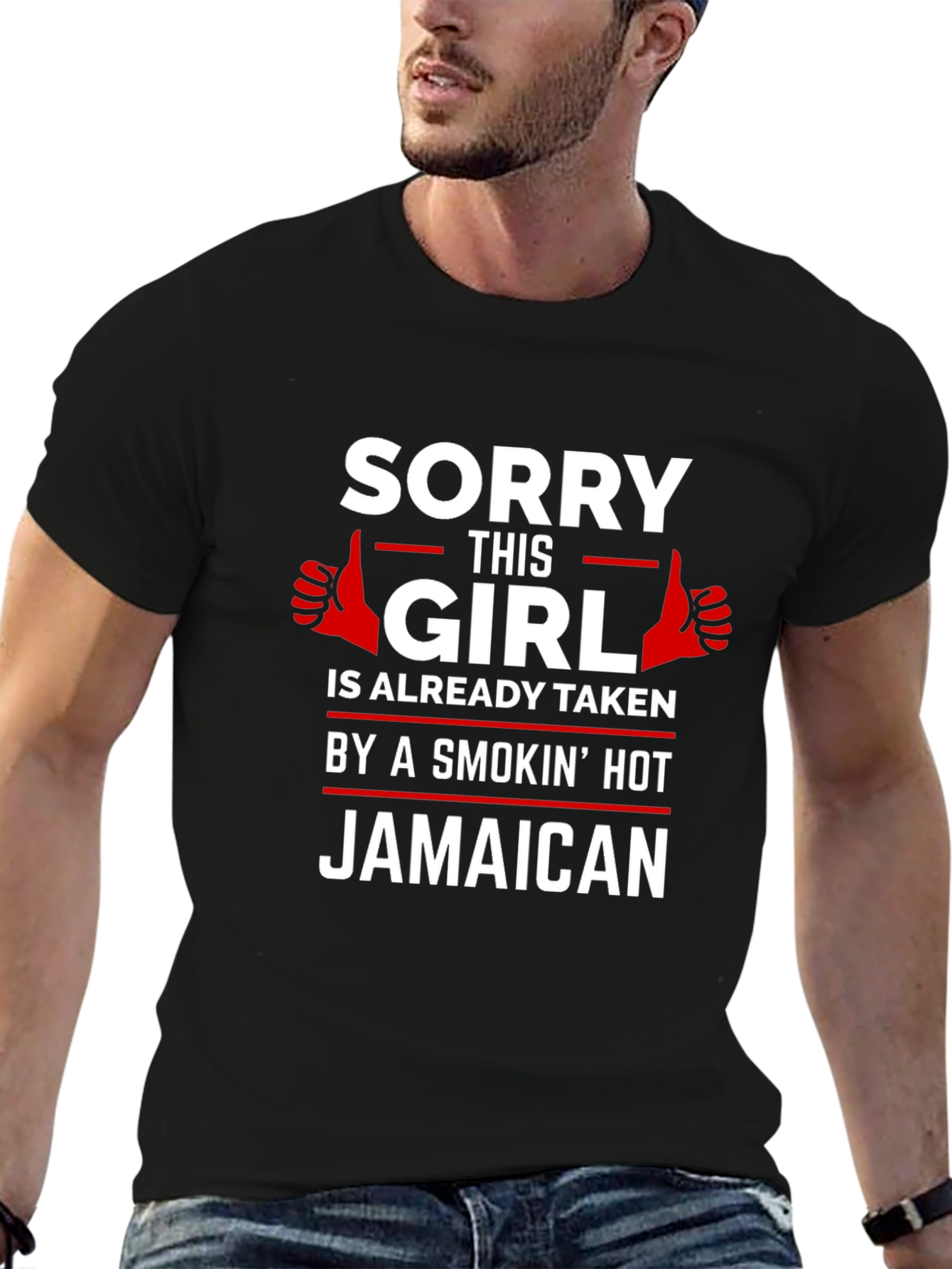 Girl Taken Jamaican Graphic T-Shirt