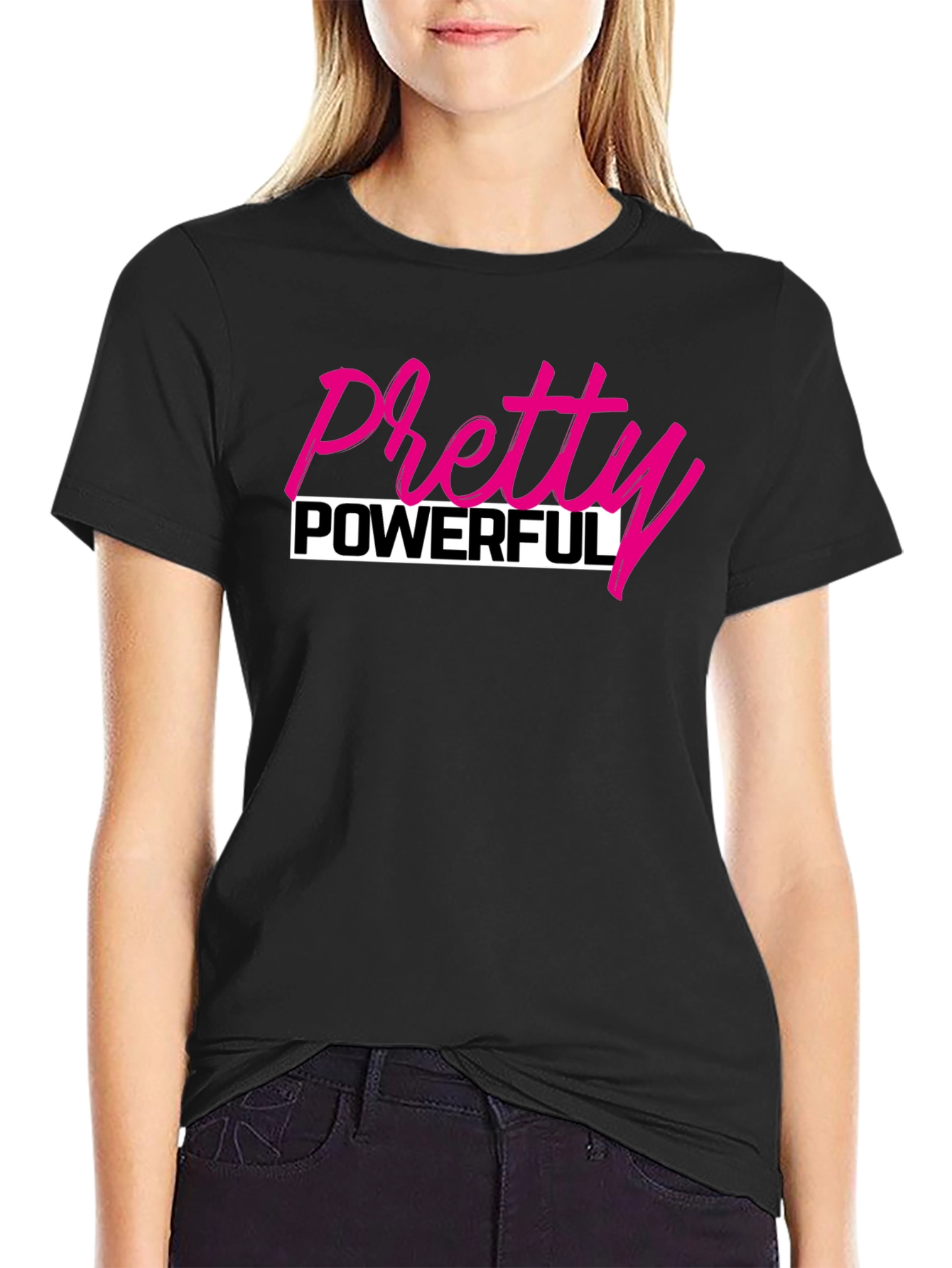 Pretty Powerful Black T-Shirt