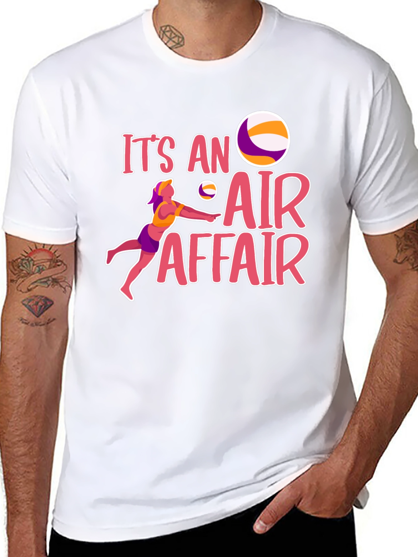 Its an Air Affair T-Shirt Volleyball Player