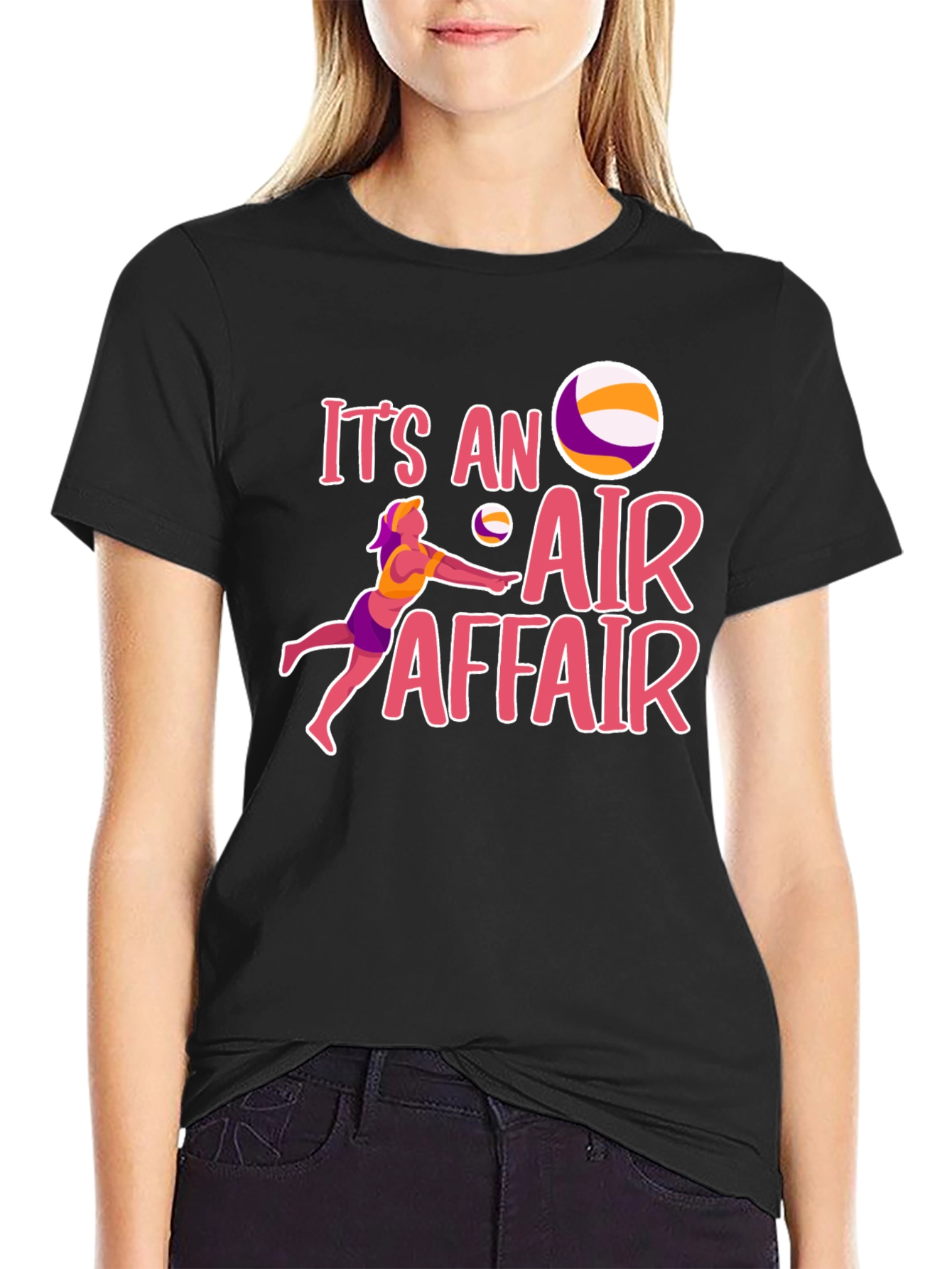 Its an Air Affair T-Shirt Volleyball Player