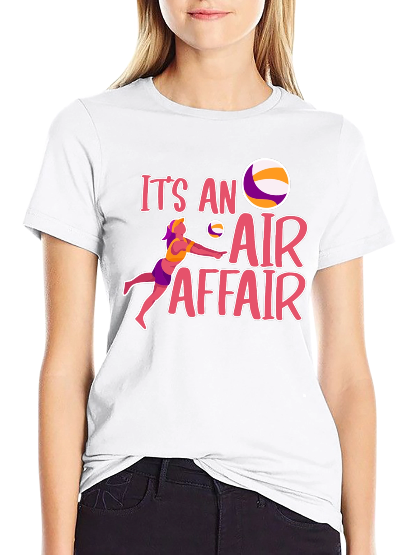 Its an Air Affair T-Shirt Volleyball Player