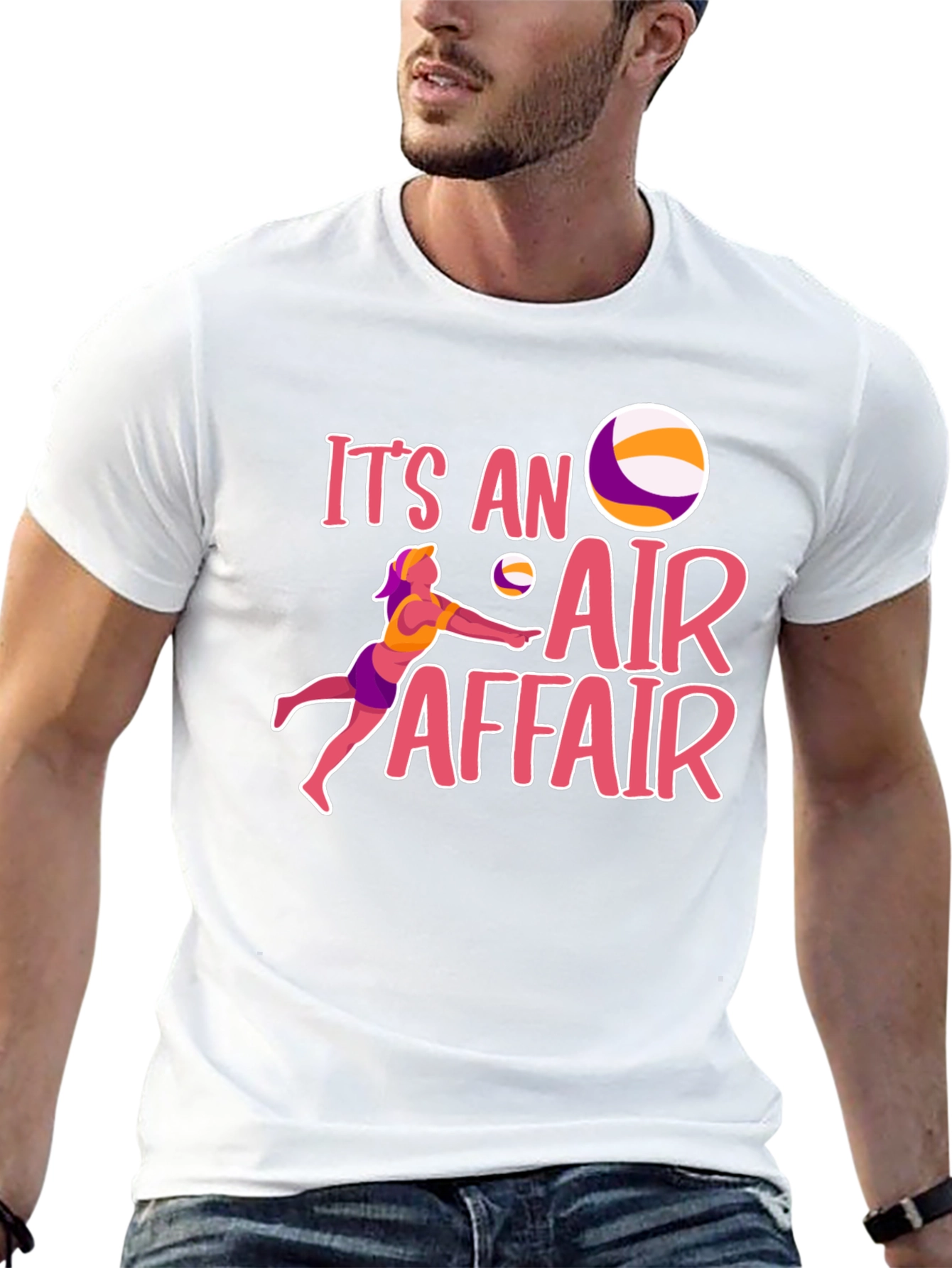 Its an Air Affair T-Shirt Volleyball Player