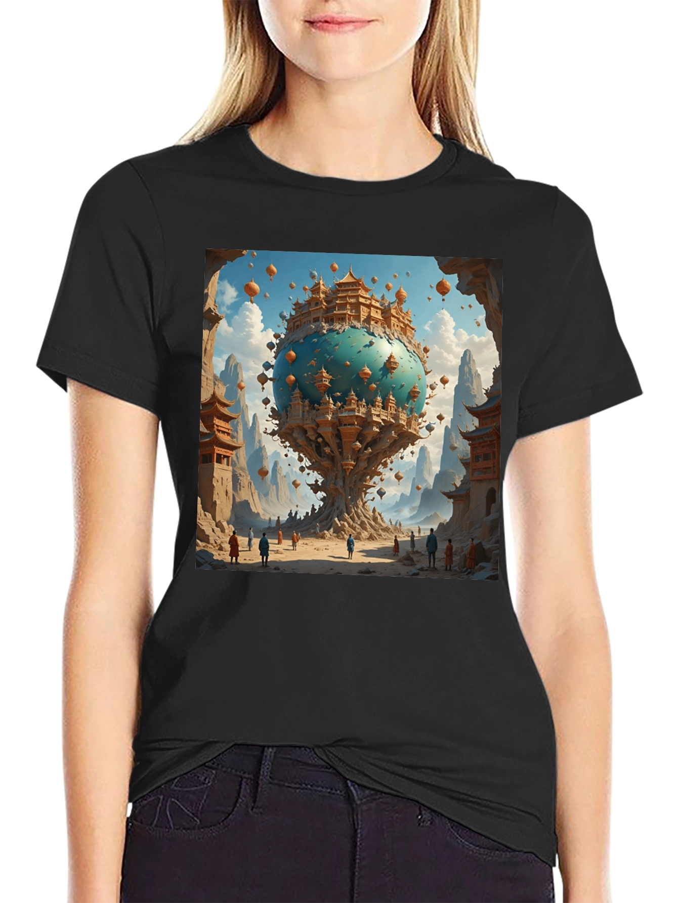 Fantasy World Print Tee
