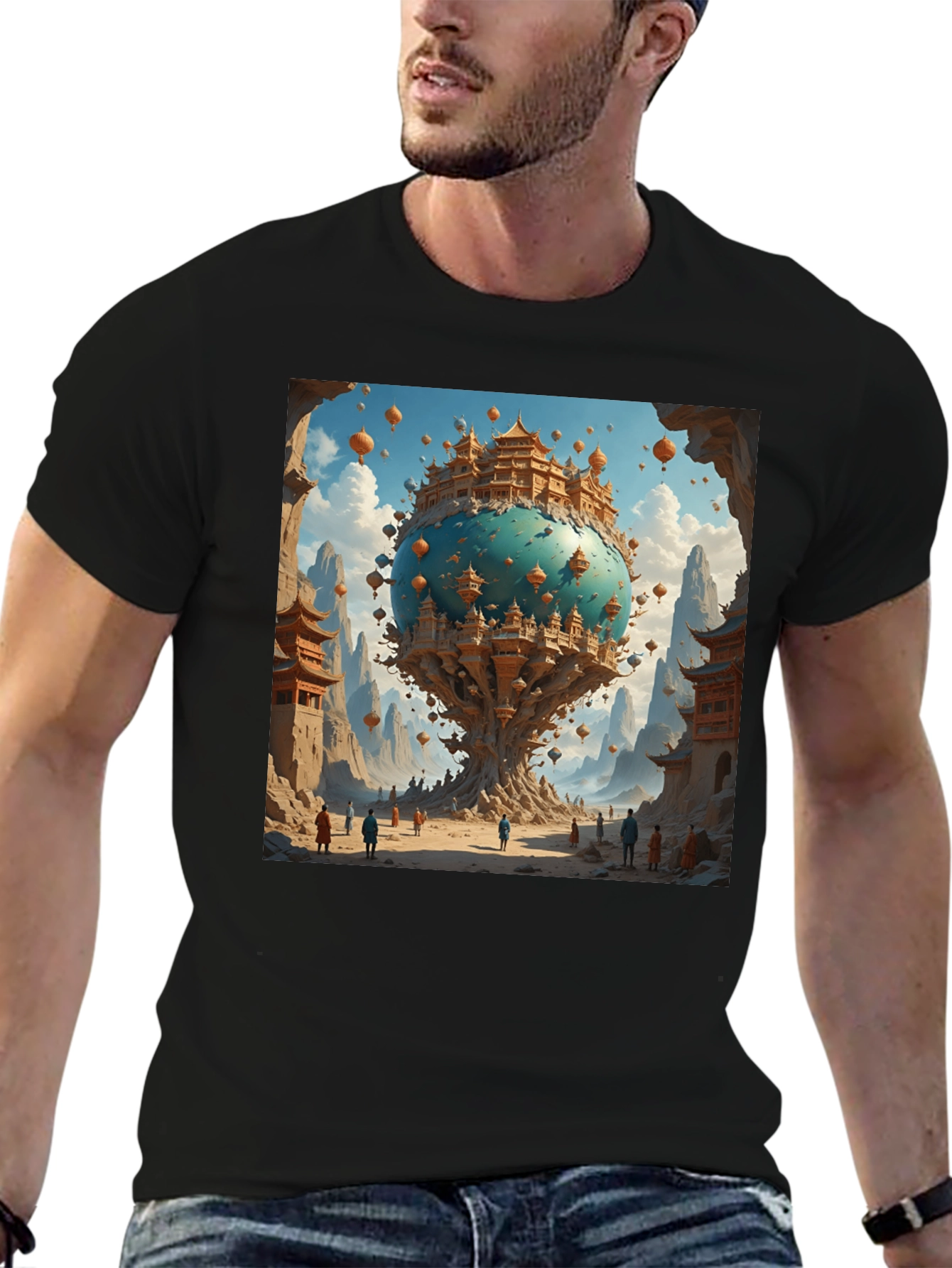 Fantasy World Print Tee