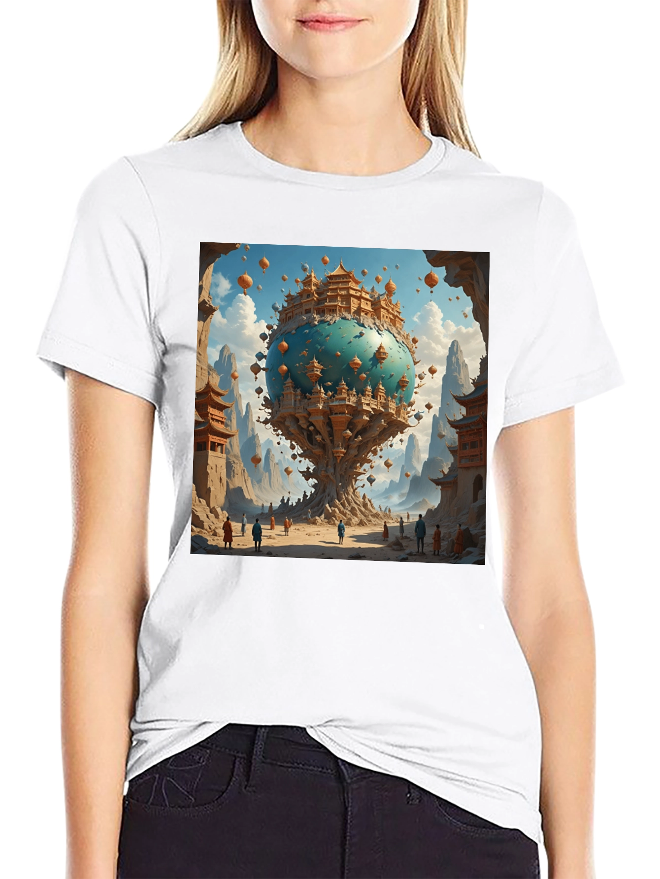 Fantasy World Print Tee