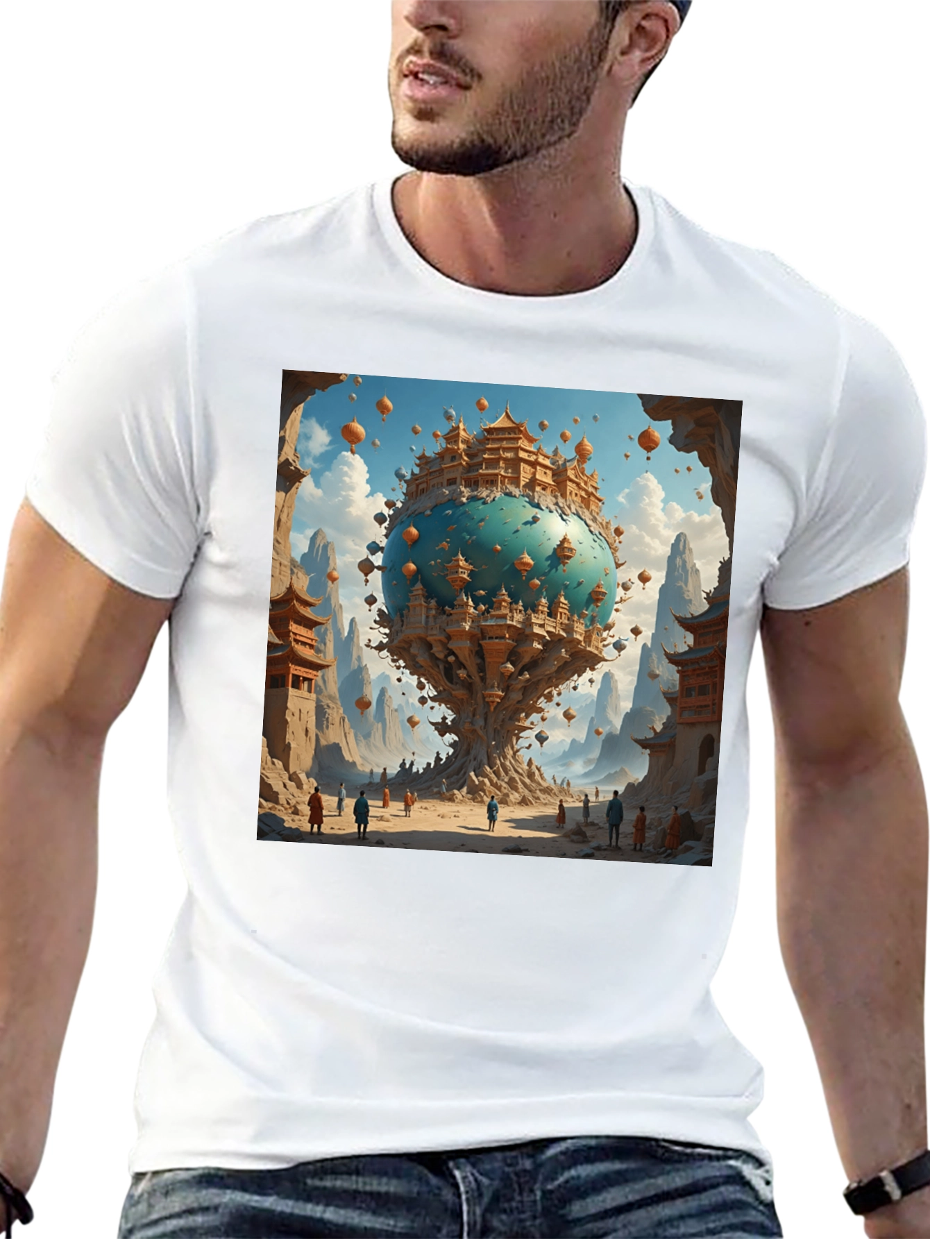 Fantasy World Print Tee
