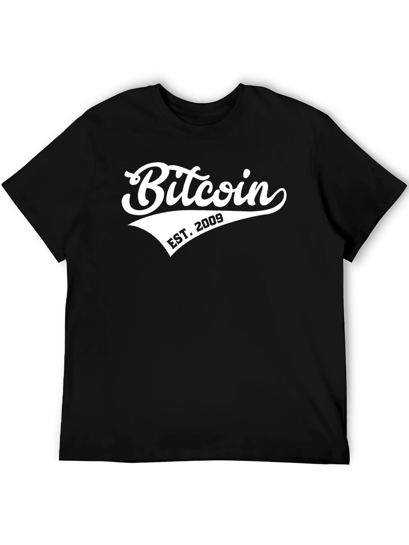 Bitcoin EST. 2009 Graphic Tee - Crypto Fan T-Shirt
