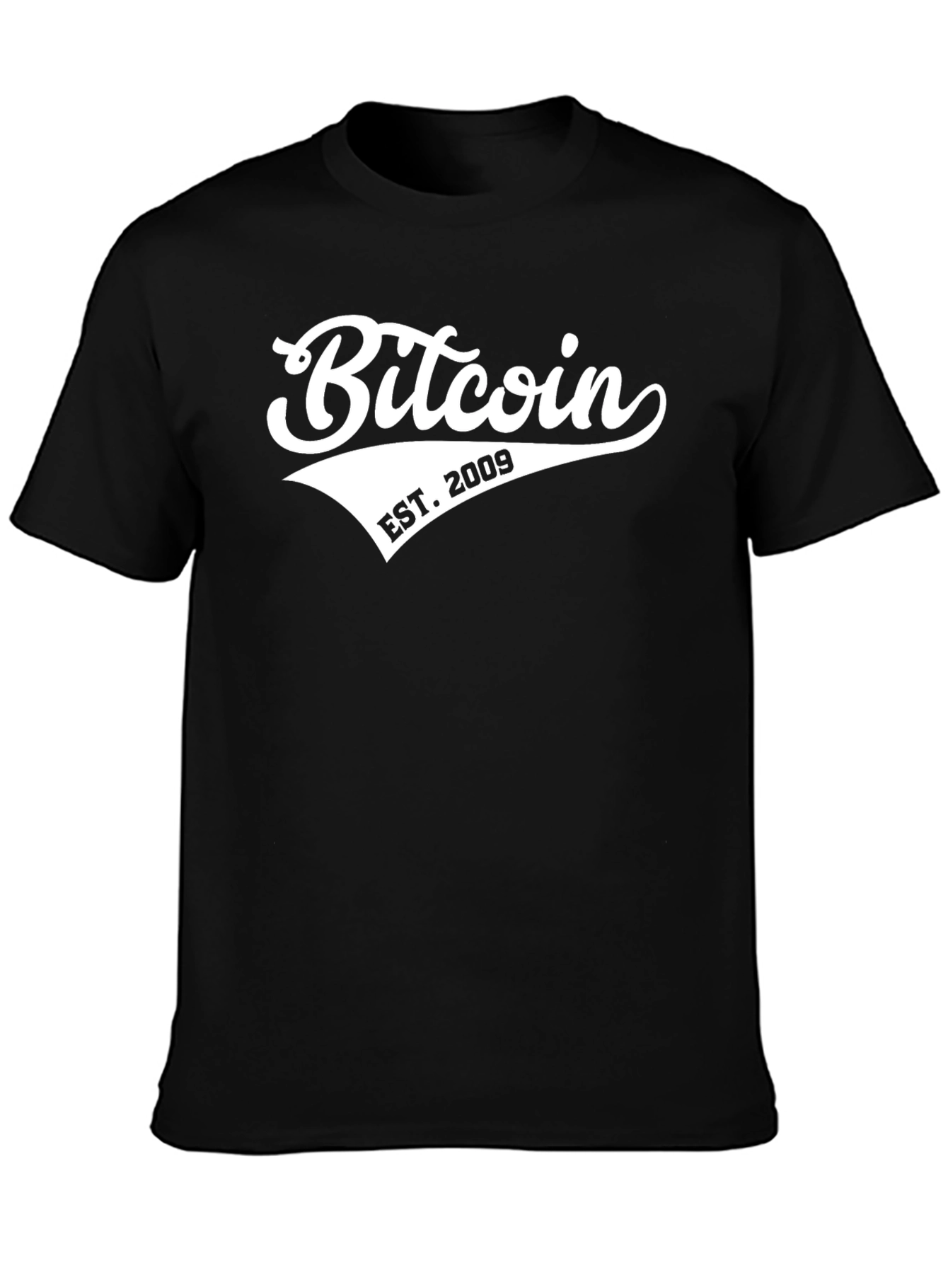 Bitcoin EST. 2009 Graphic Tee - Crypto Fan T-Shirt