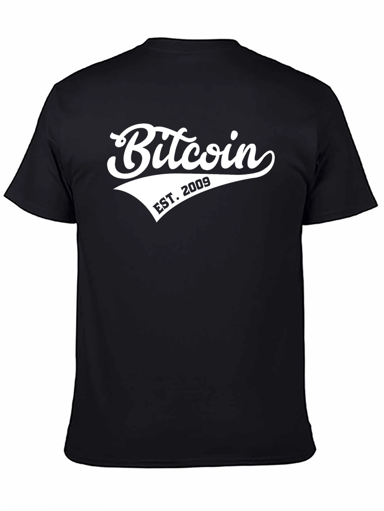 Bitcoin EST. 2009 Graphic Tee - Crypto Fan T-Shirt