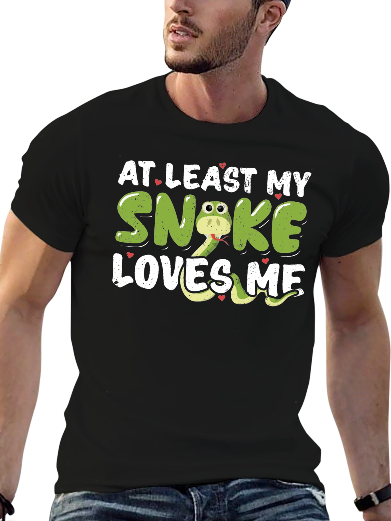 Snake Loves Me Graphic T-Shirt