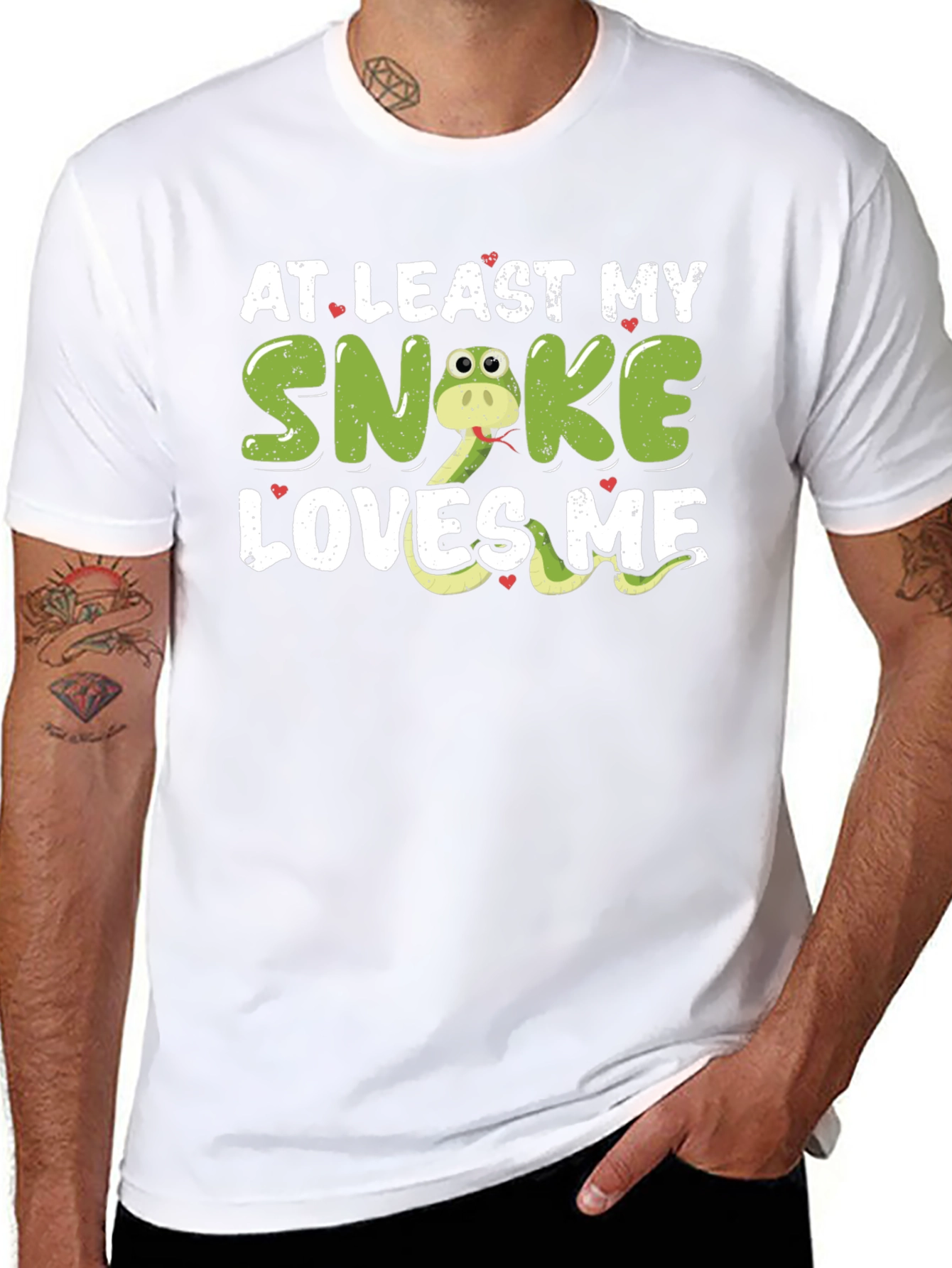 Snake Loves Me Graphic T-Shirt