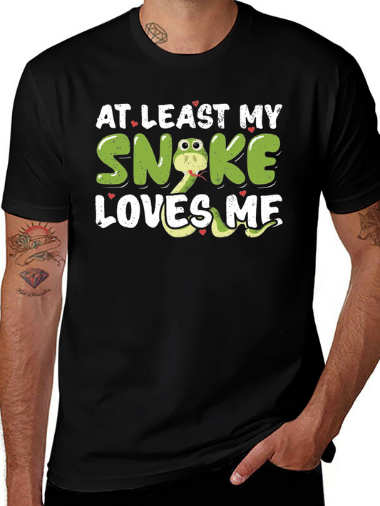 Snake Loves Me Graphic T-Shirt