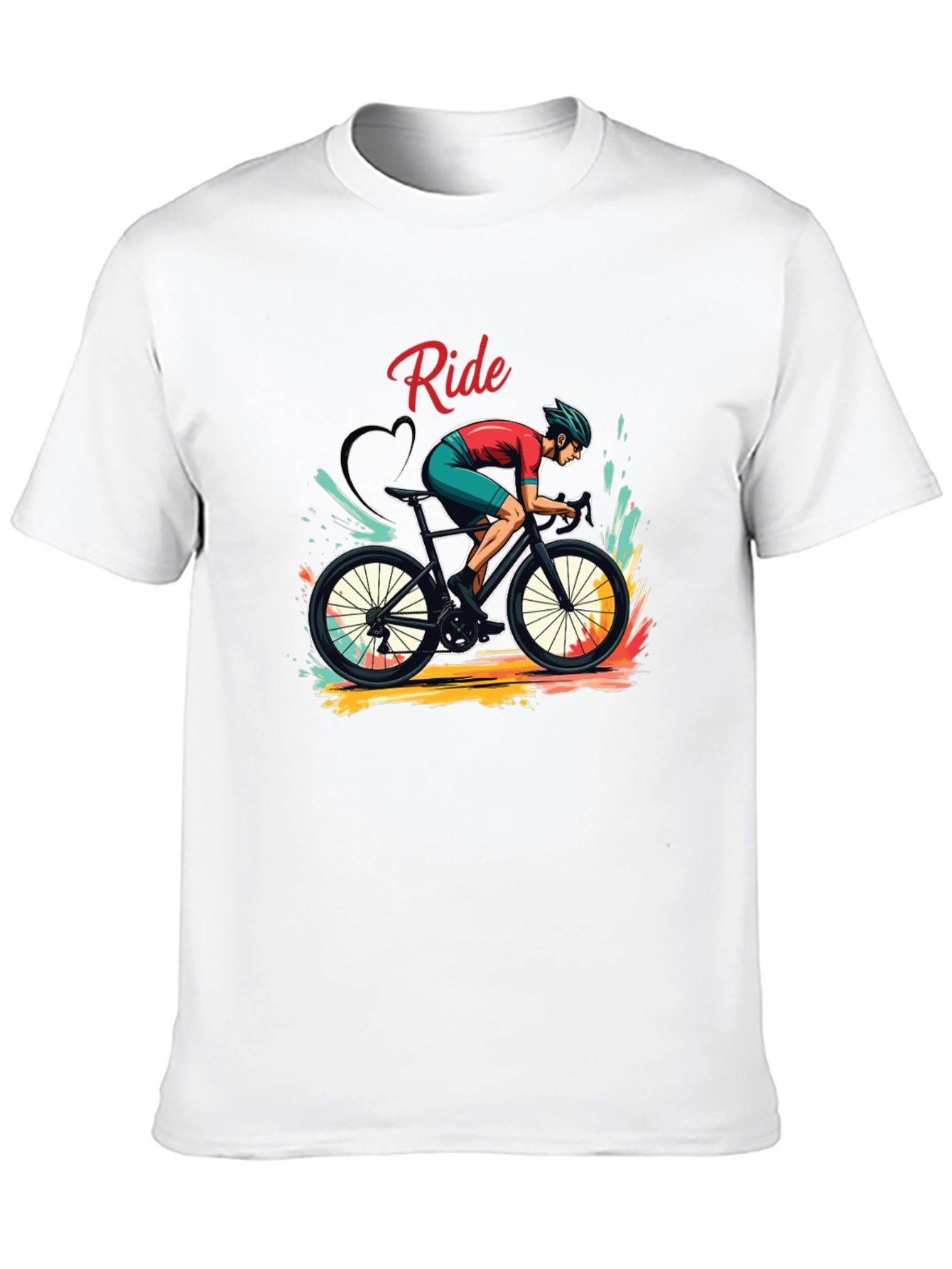 Ride Graphic Black T-Shirt