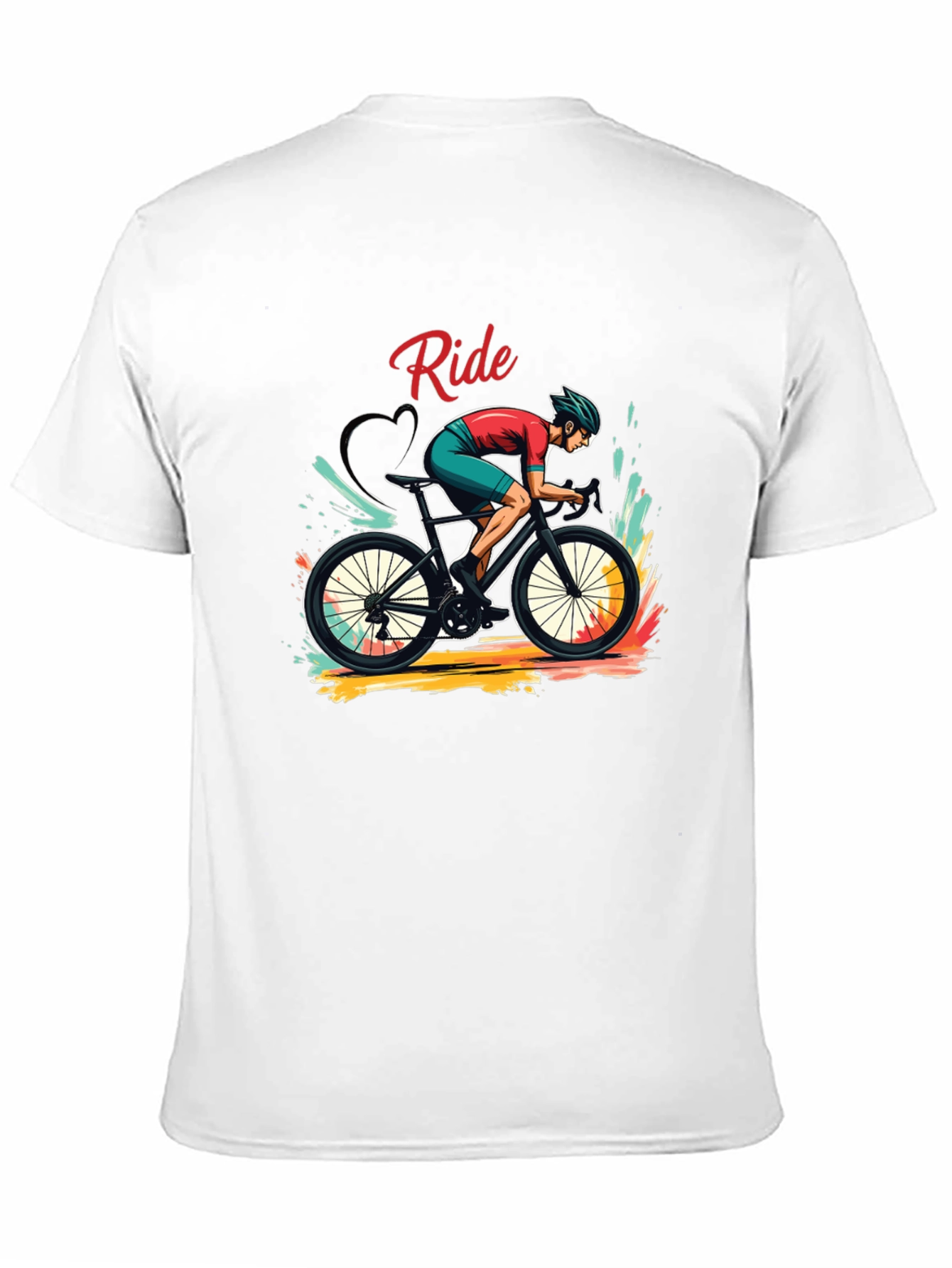 Ride Graphic Black T-Shirt