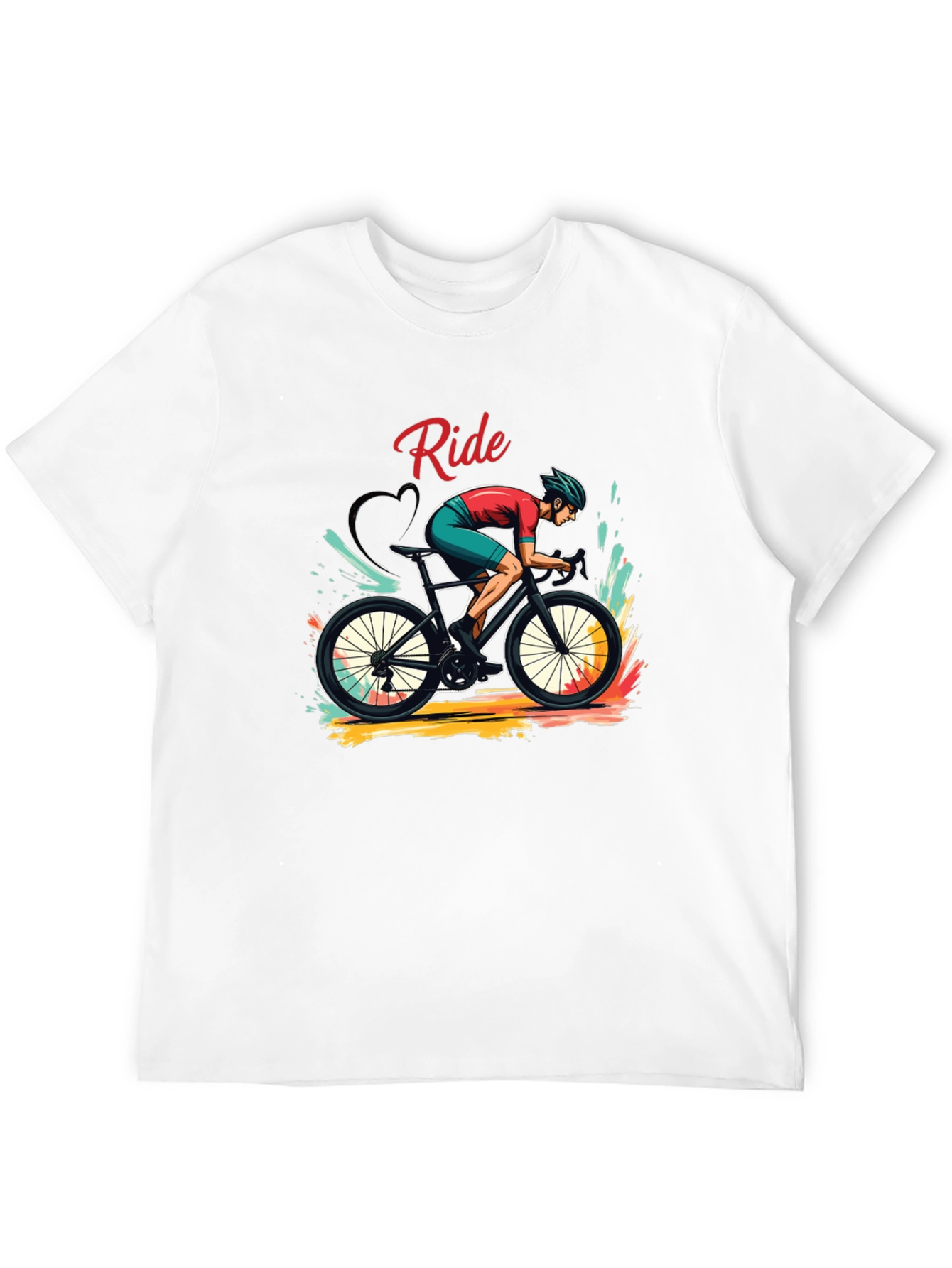 Ride Graphic Black T-Shirt