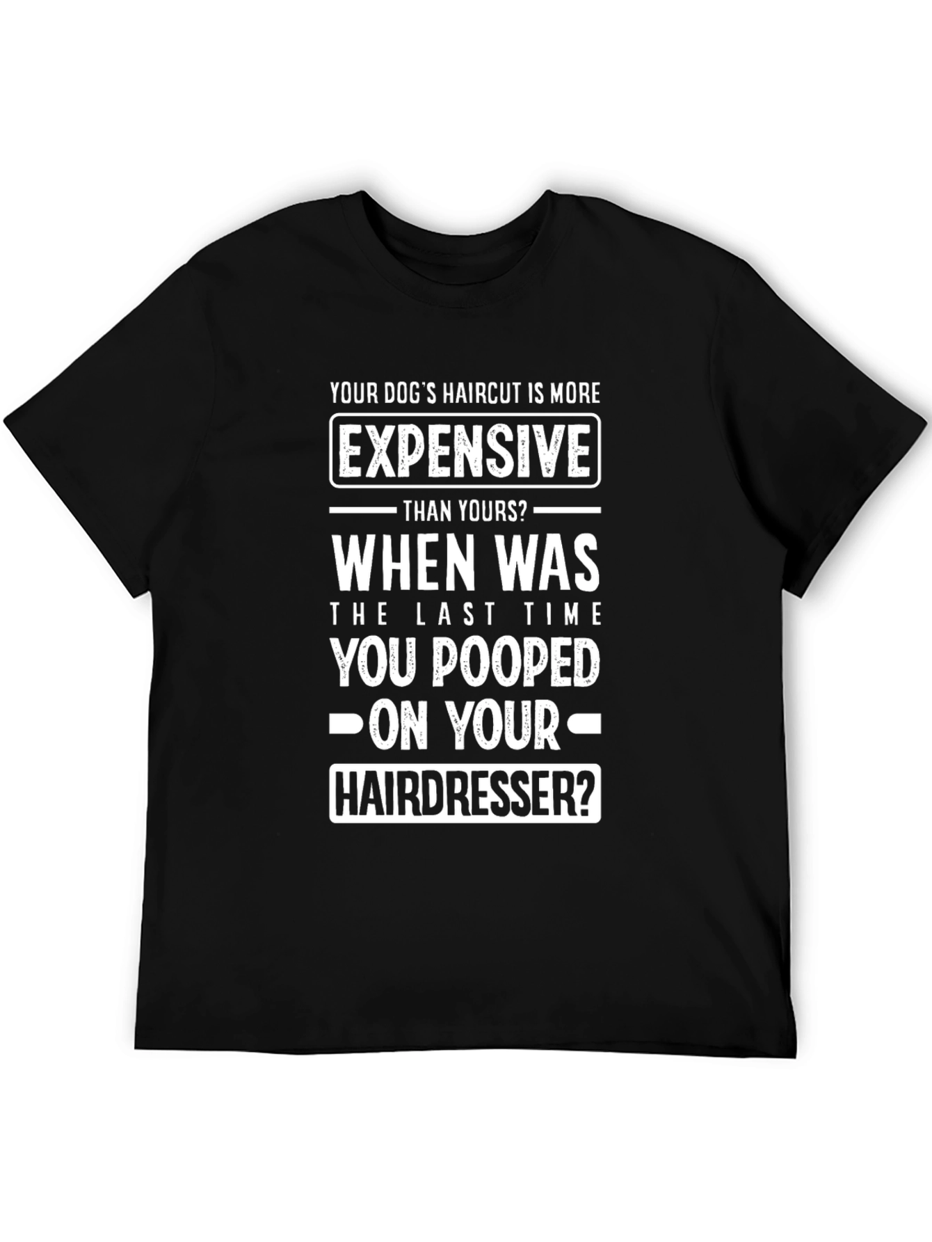 Funny Dog Haircut T-Shirt
