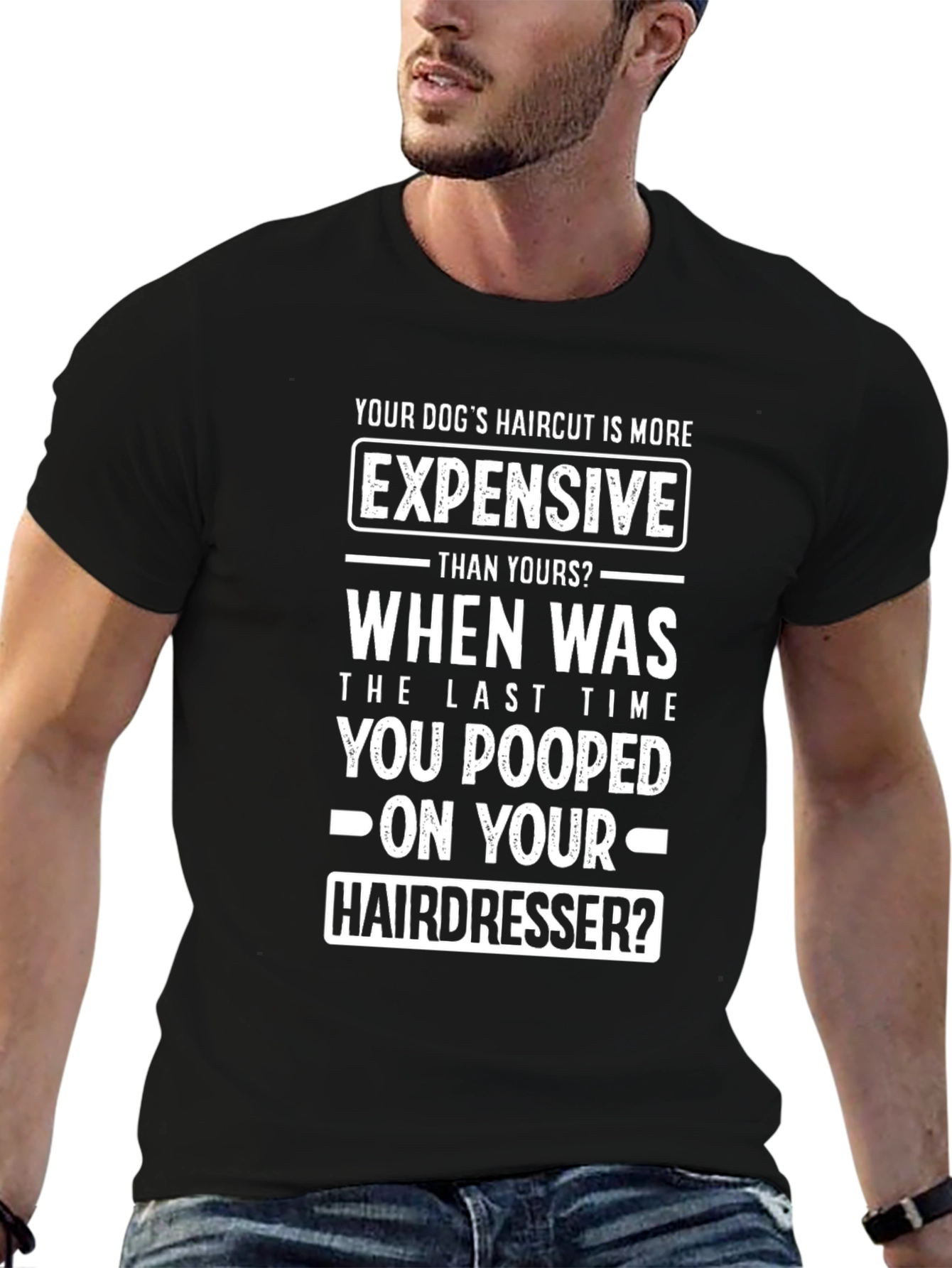 Funny Dog Haircut T-Shirt