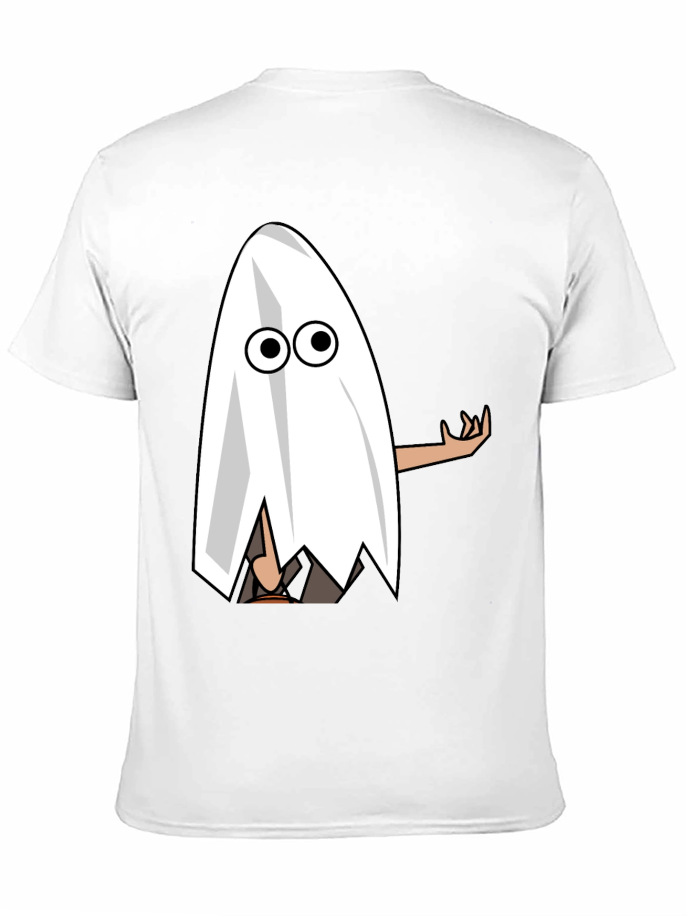 Spooky Ghost Graphic T-Shirt