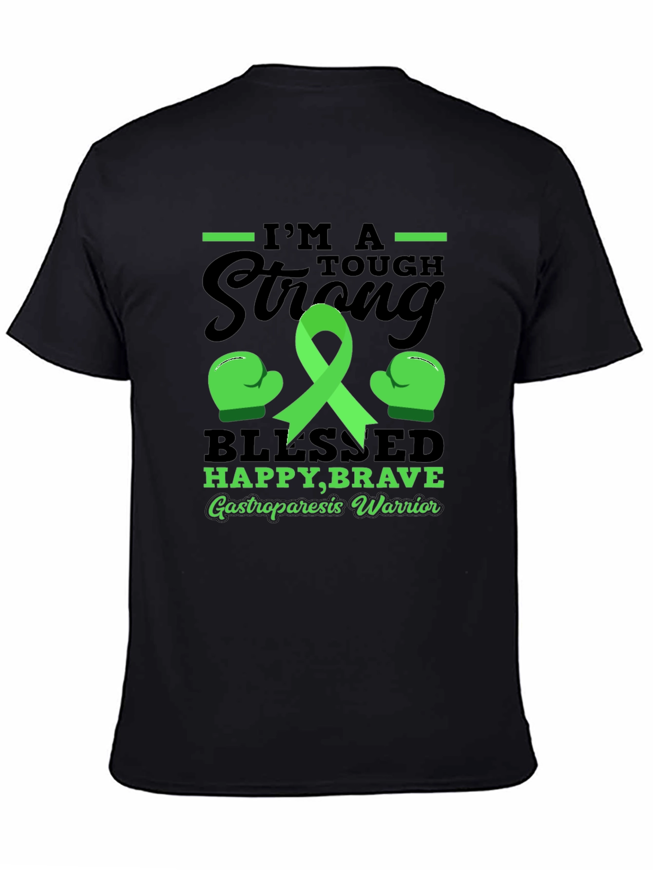 Strong Gastroparesis Warrior Awareness T-Shirt