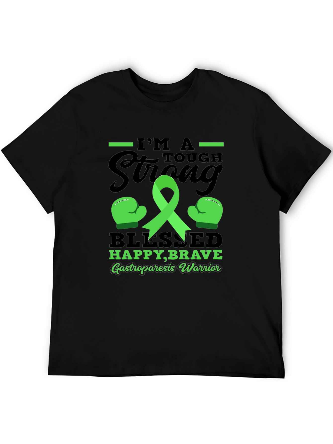 Strong Gastroparesis Warrior Awareness T-Shirt