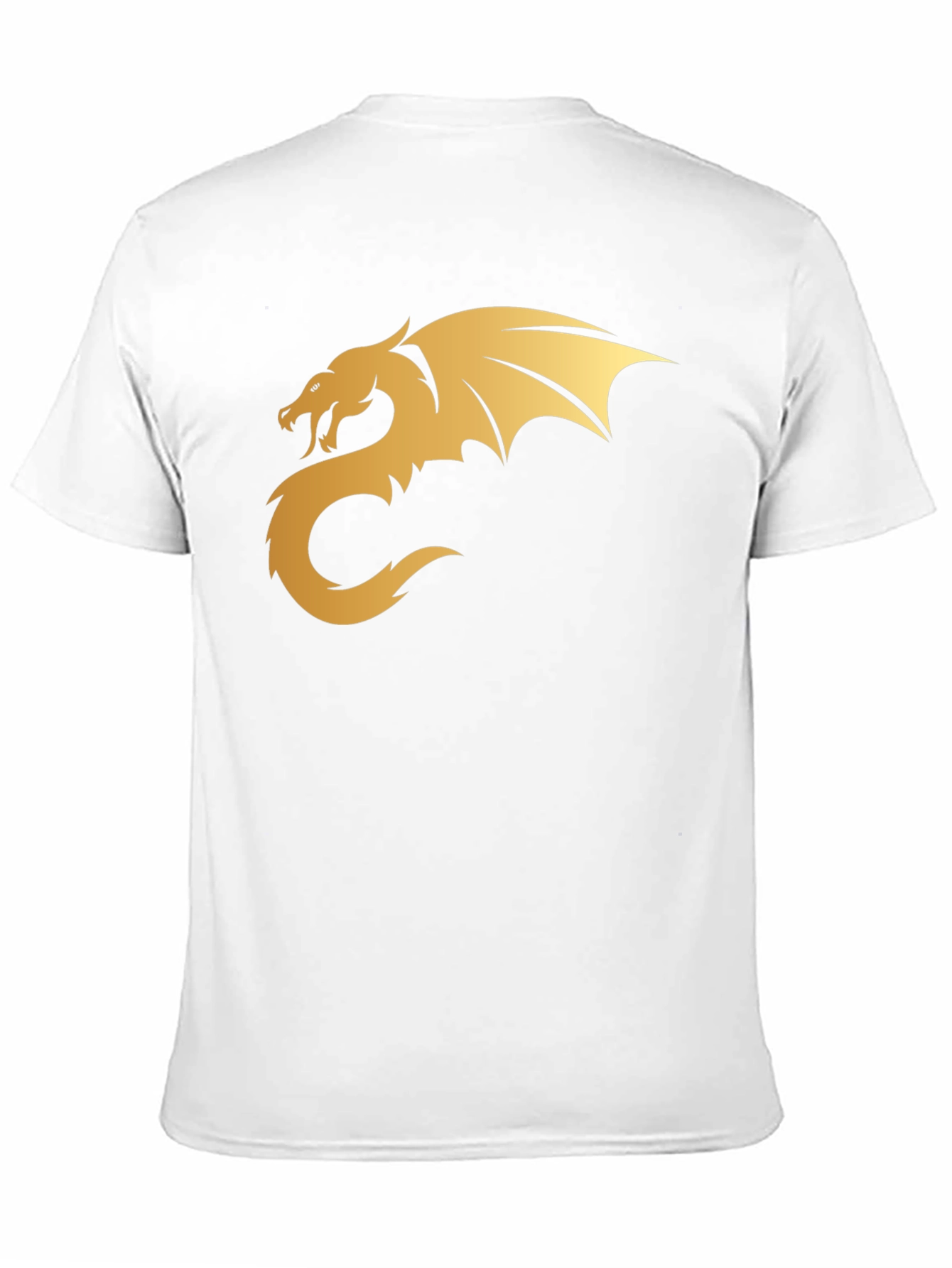 Golden Dragon Graphic Tee - Black T-Shirt